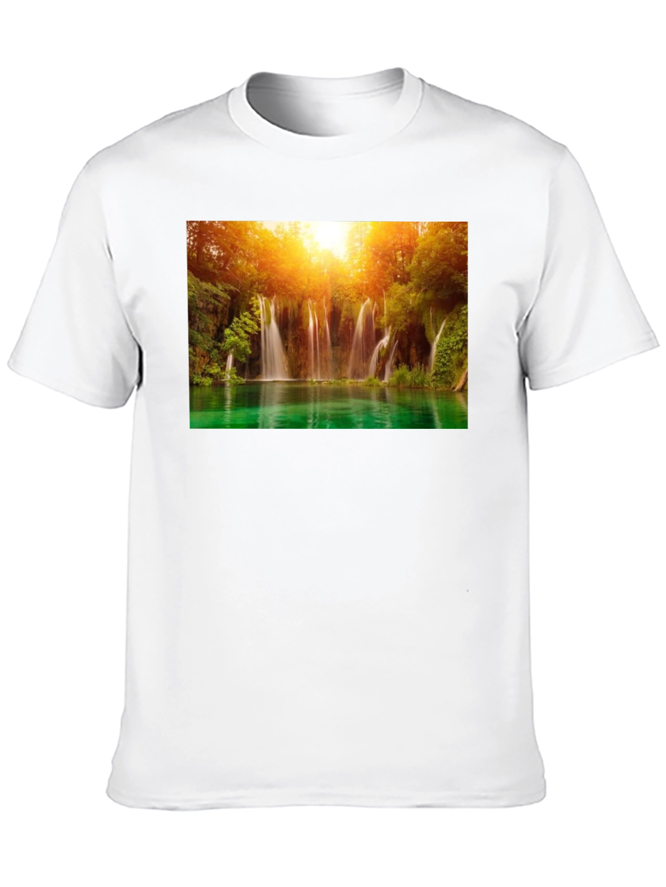 Waterfall Graphic T-Shirt - Nature Lover Tee
