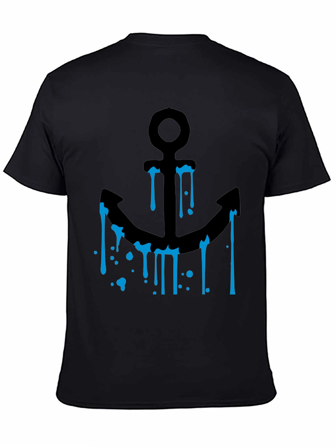 Anchor Graphic Black T-Shirt
