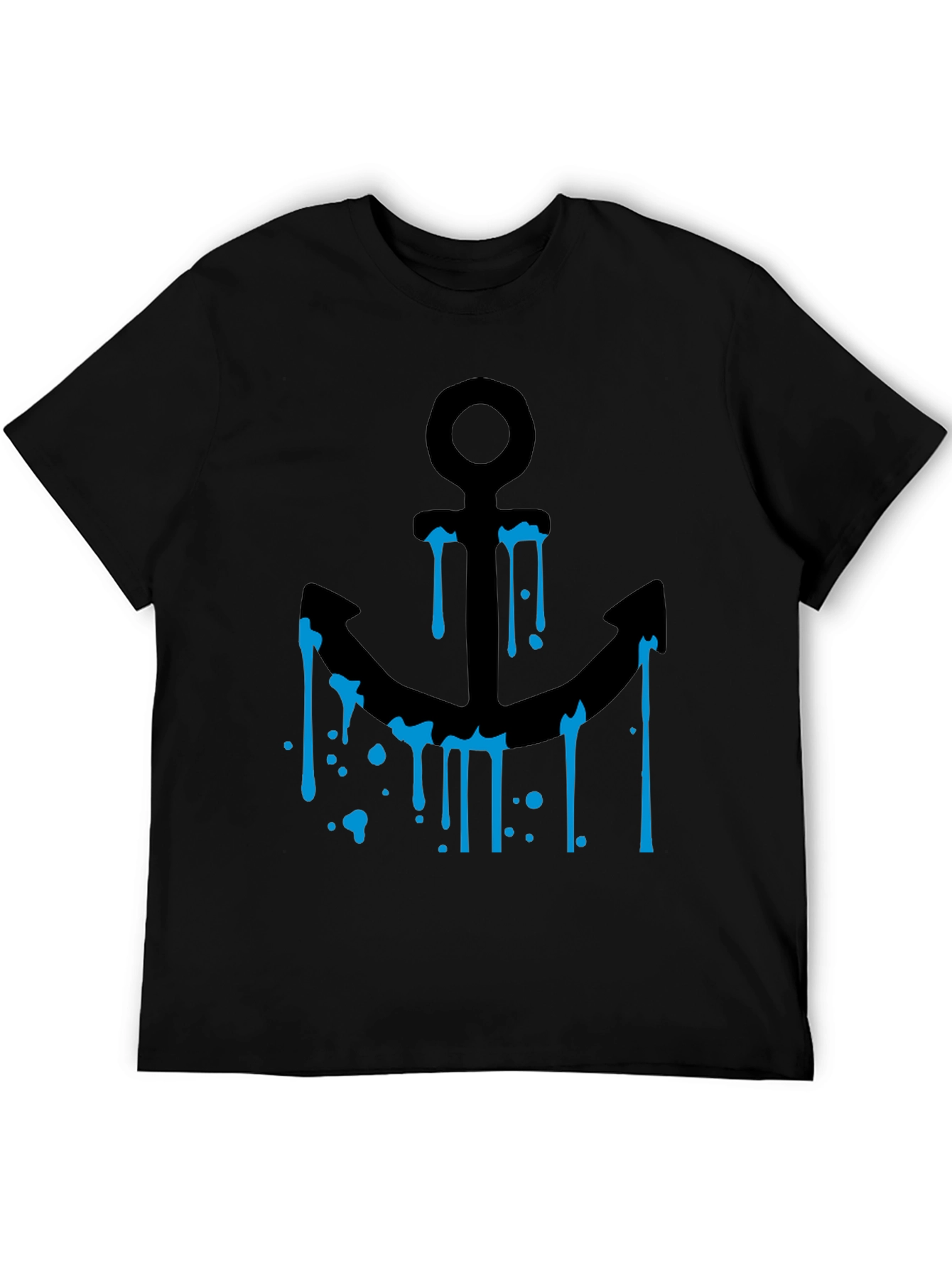 Anchor Graphic Black T-Shirt