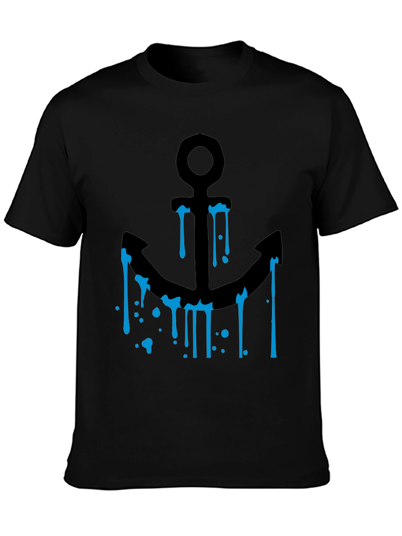Anchor Graphic Black T-Shirt