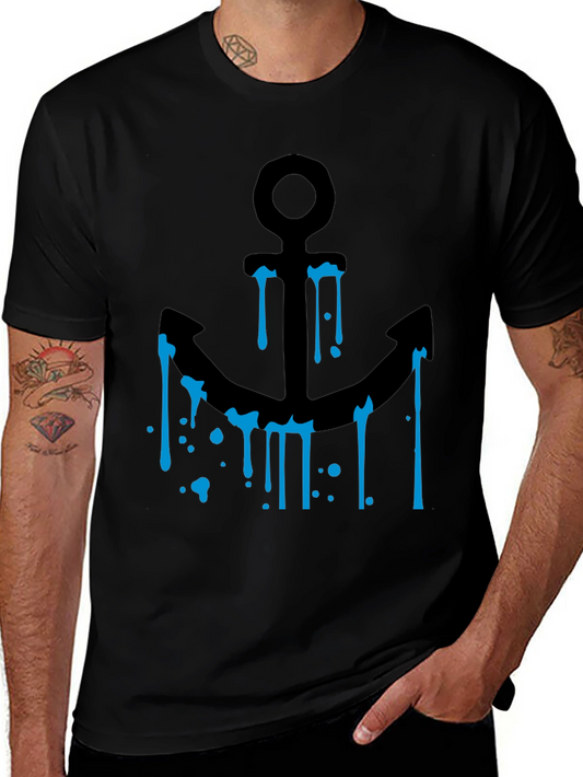 Anchor Graphic Black T-Shirt