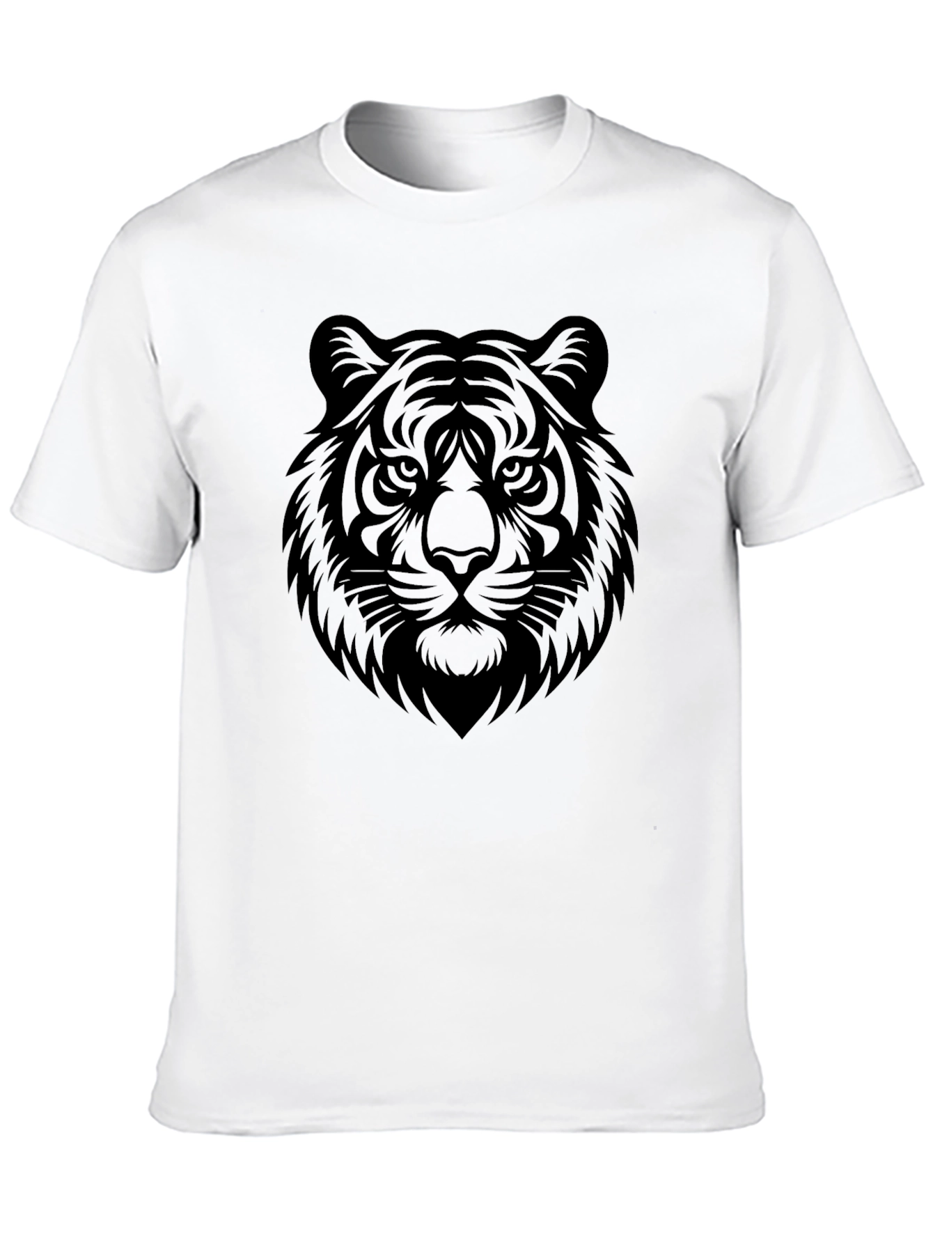 Black Tiger Graphic T-Shirt - Fierce Style