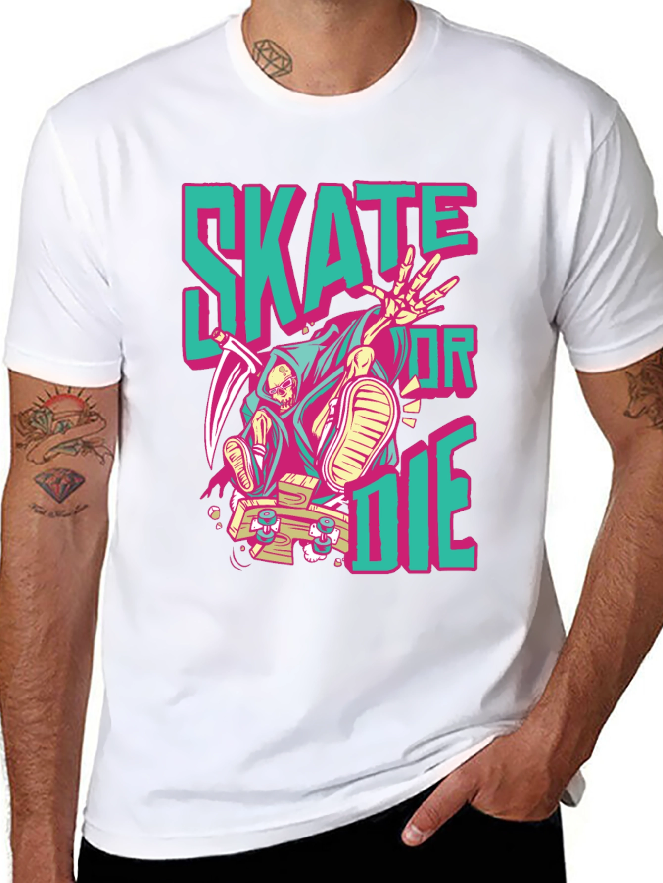Skate or Die Graphic Tee