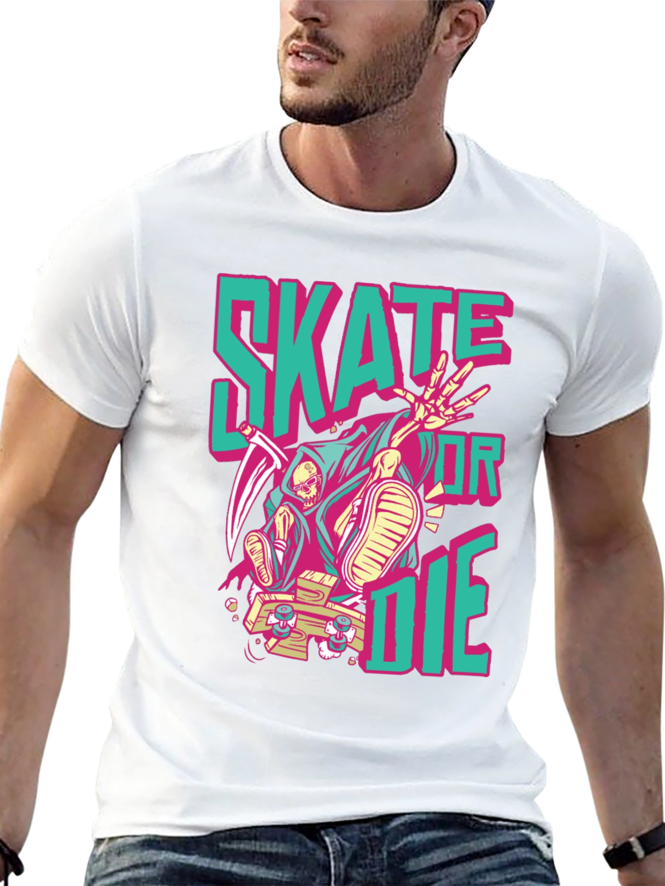 Skate or Die Graphic Tee