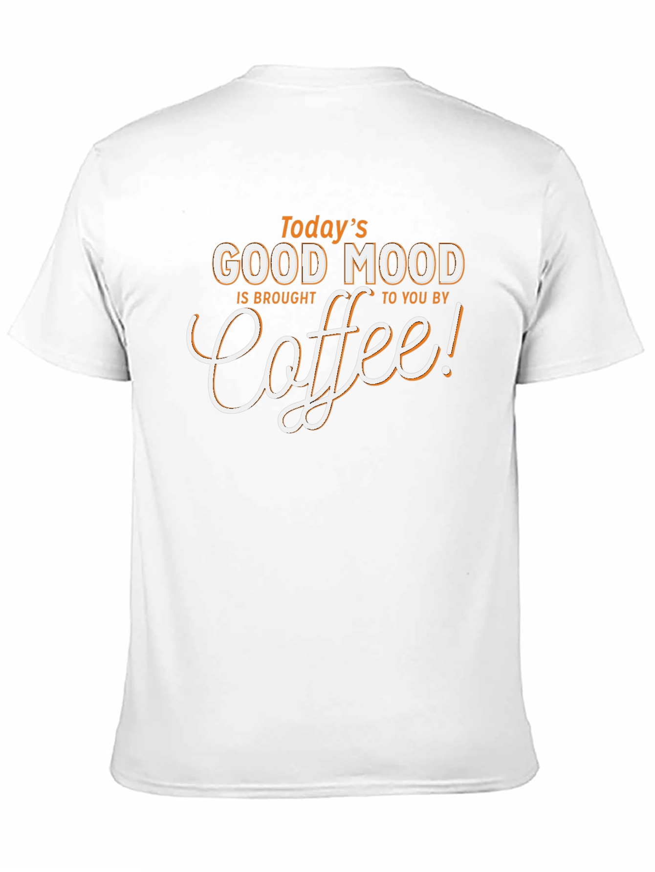 Todays Good Mood Coffee T-Shirt - Unisex Black Tee