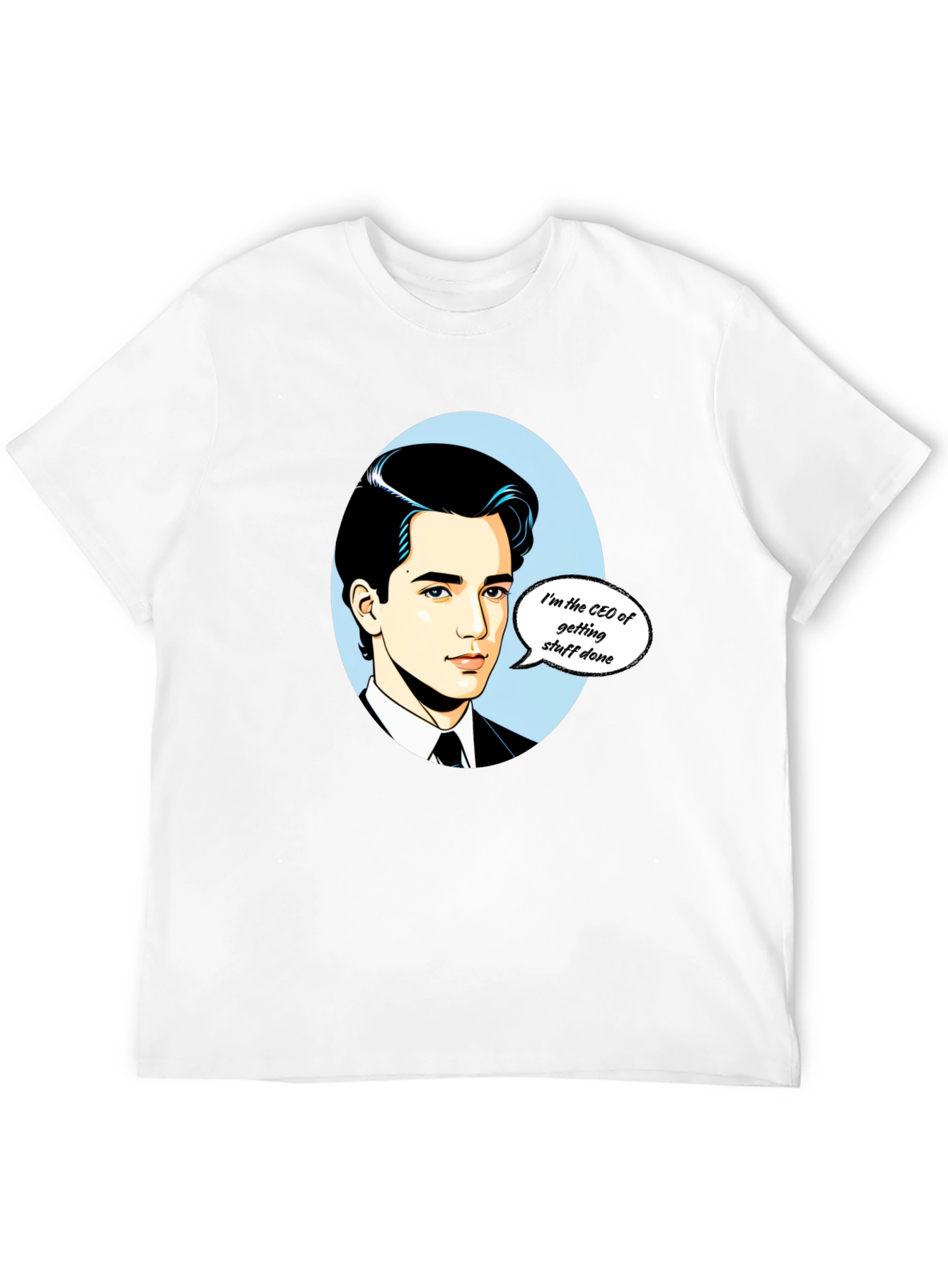 CEO Getting Stuff Done T-Shirt - Black Graphic Tee