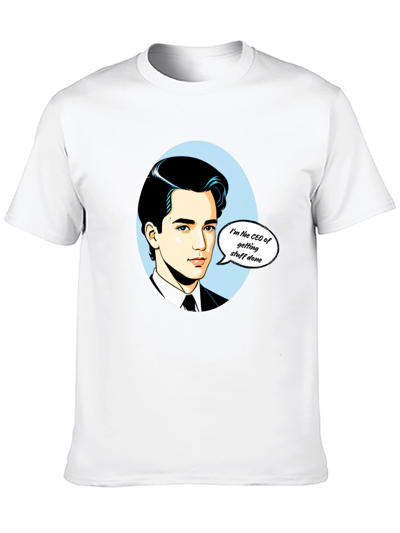 CEO Getting Stuff Done T-Shirt - Black Graphic Tee