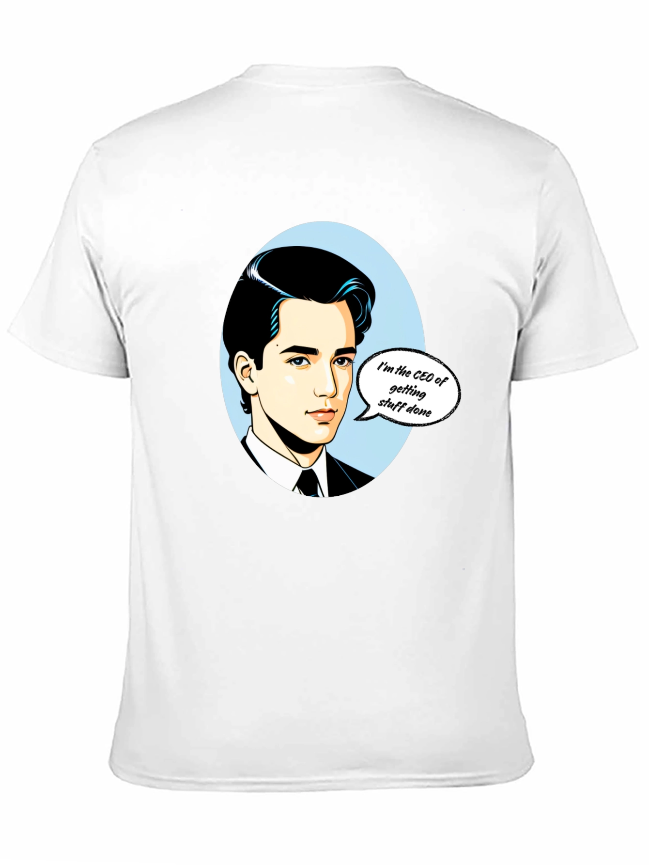 CEO Getting Stuff Done T-Shirt - Black Graphic Tee