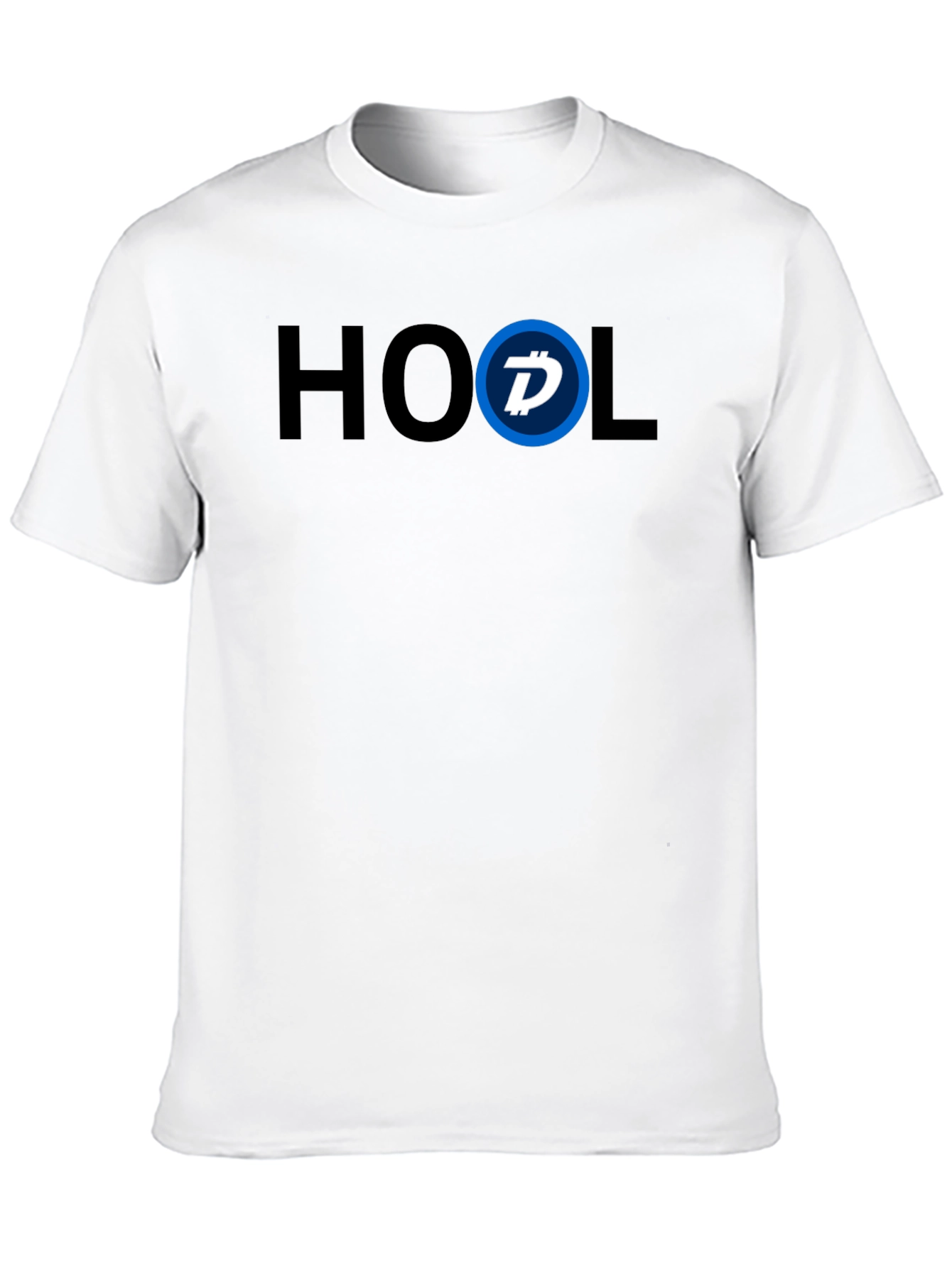HODL Crypto Tee - Blue Accent
