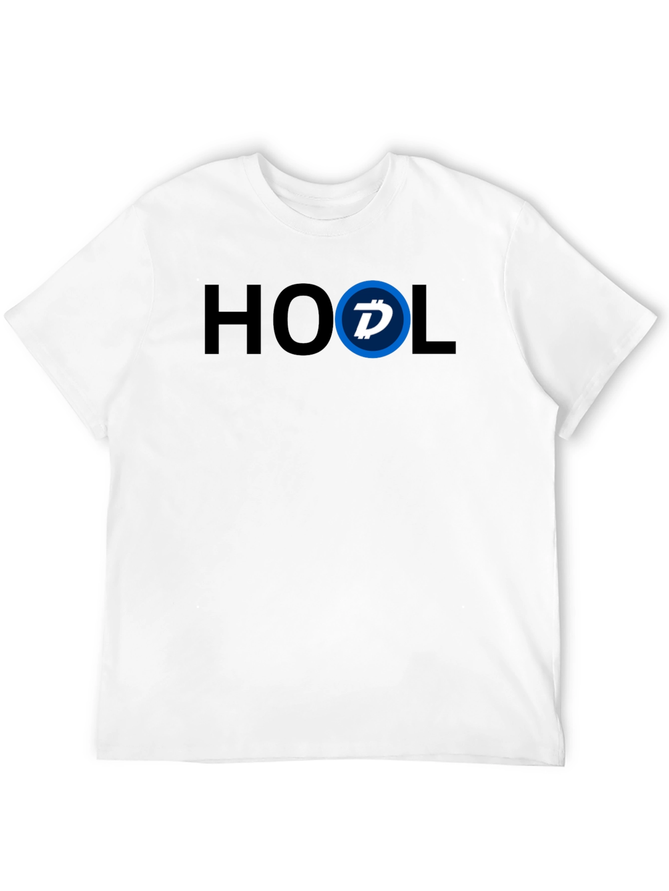 HODL Crypto Tee - Blue Accent