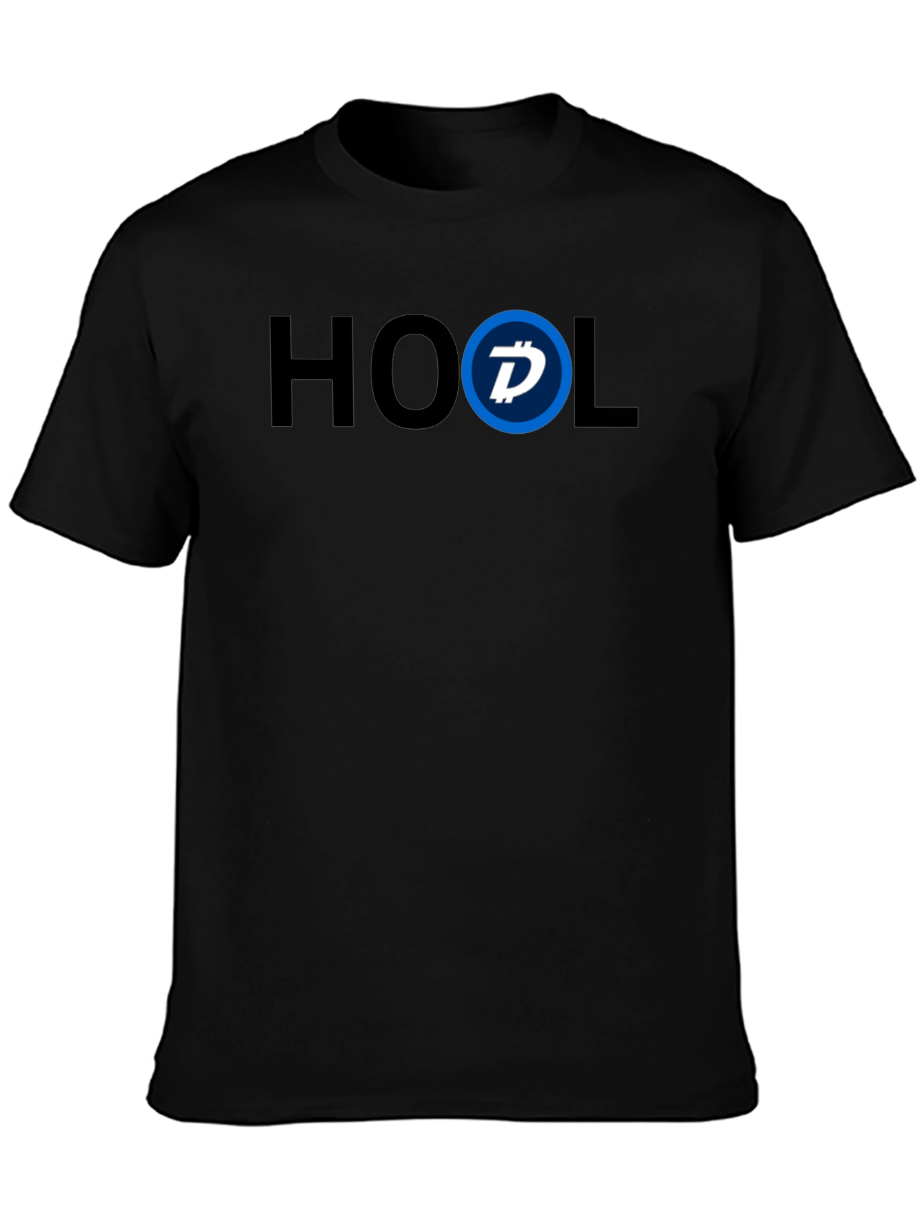 HODL Crypto Tee - Blue Accent
