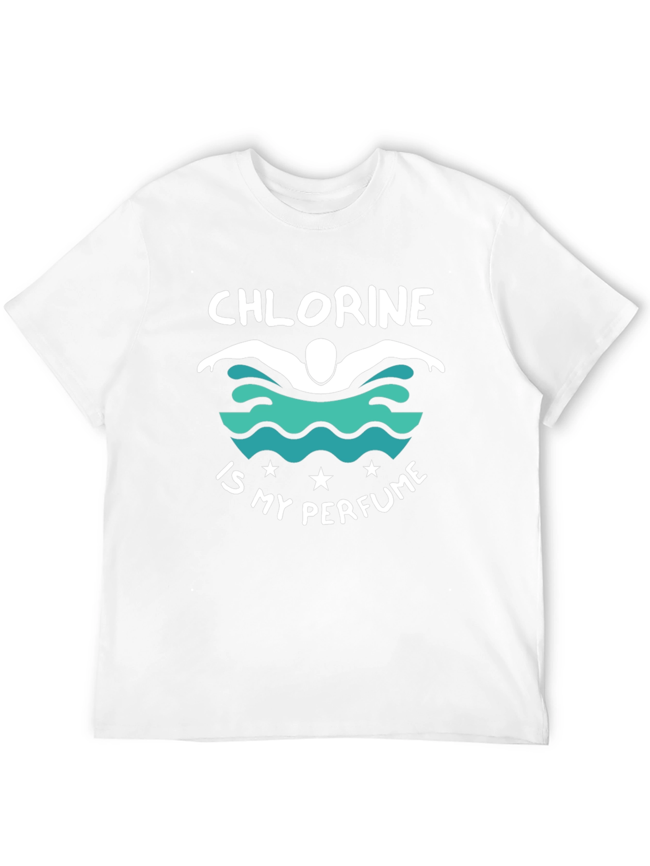Chlorine is My Perfume Black Graphic T-Shirt