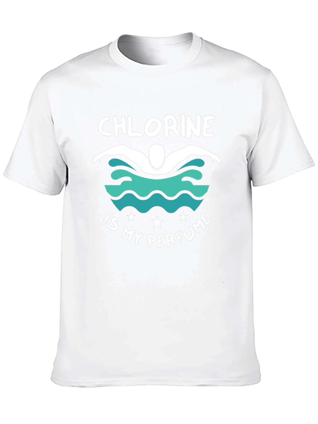 Chlorine is My Perfume Black Graphic T-Shirt