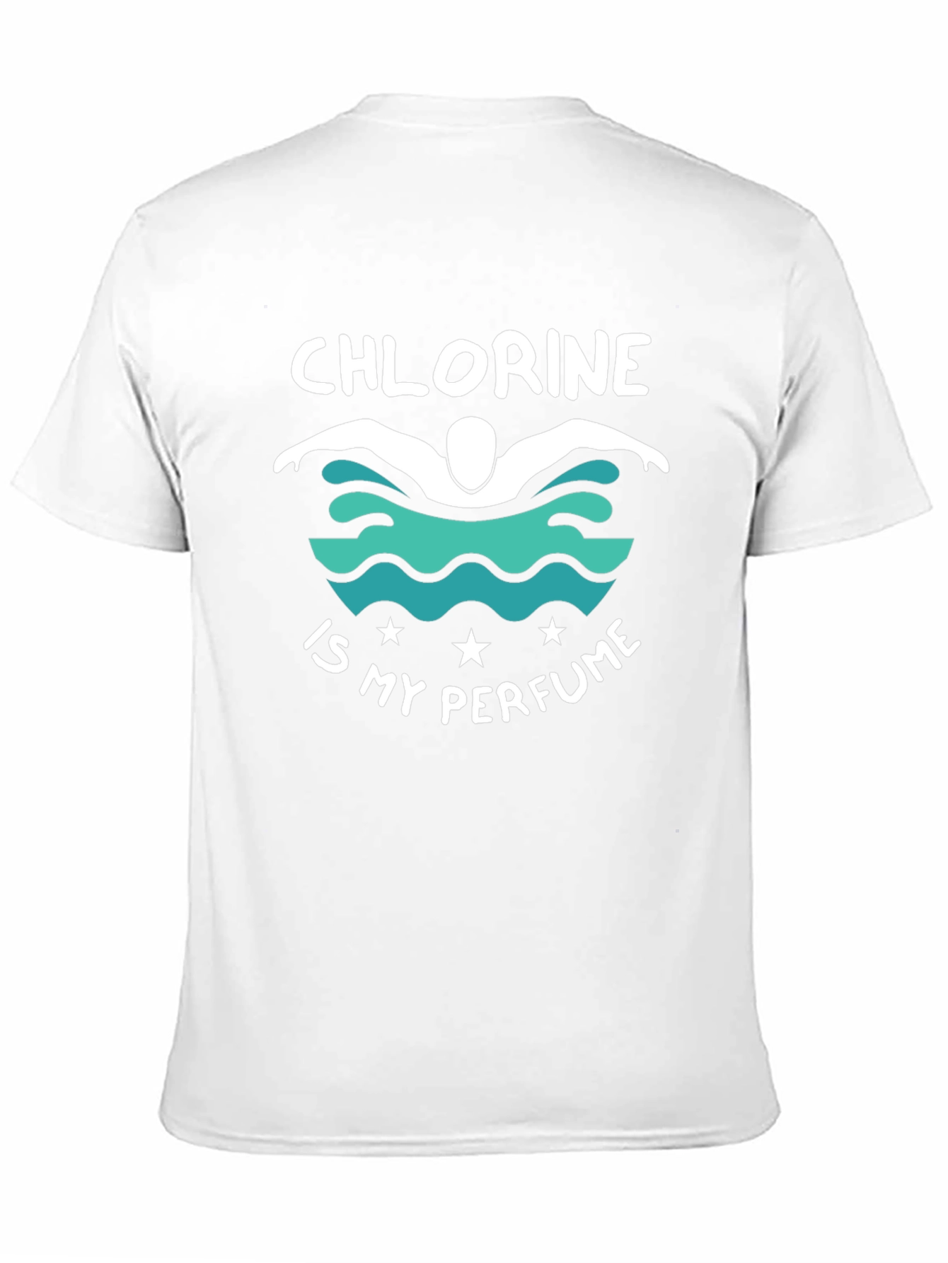 Chlorine is My Perfume Black Graphic T-Shirt