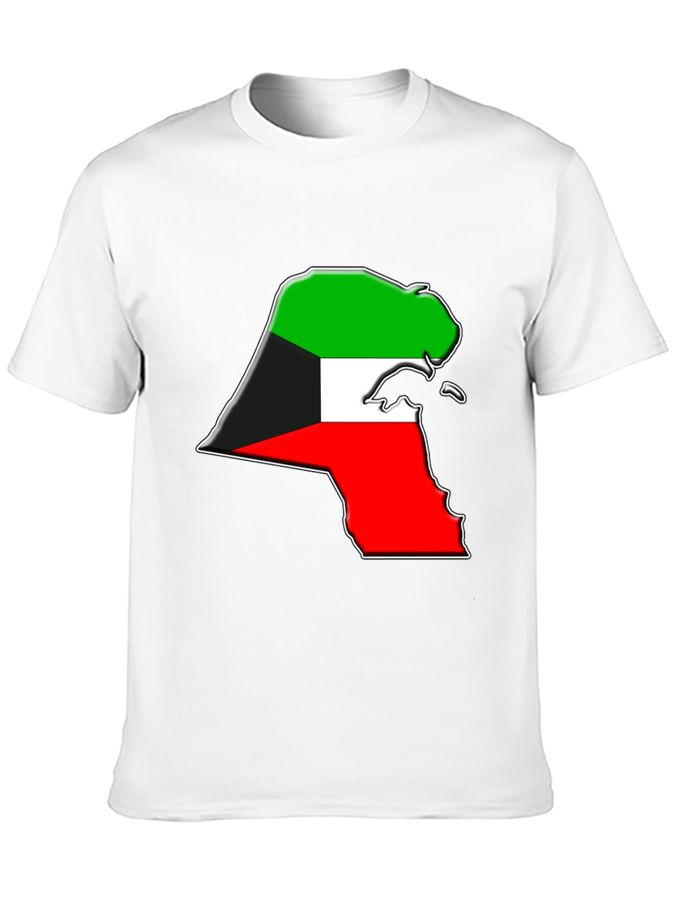 Kuwait Flag Map T-Shirt