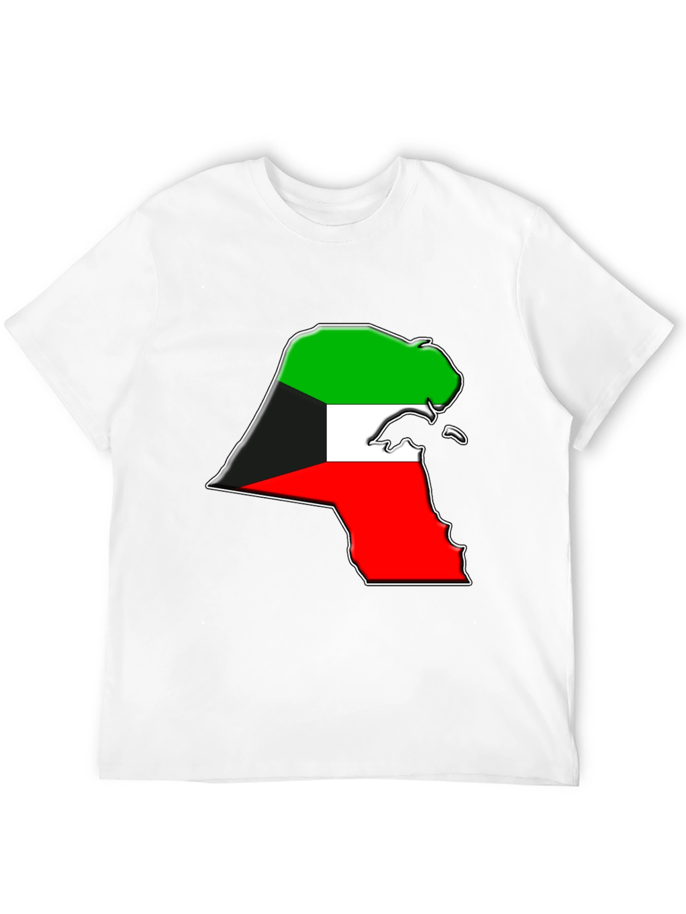 Kuwait Flag Map T-Shirt