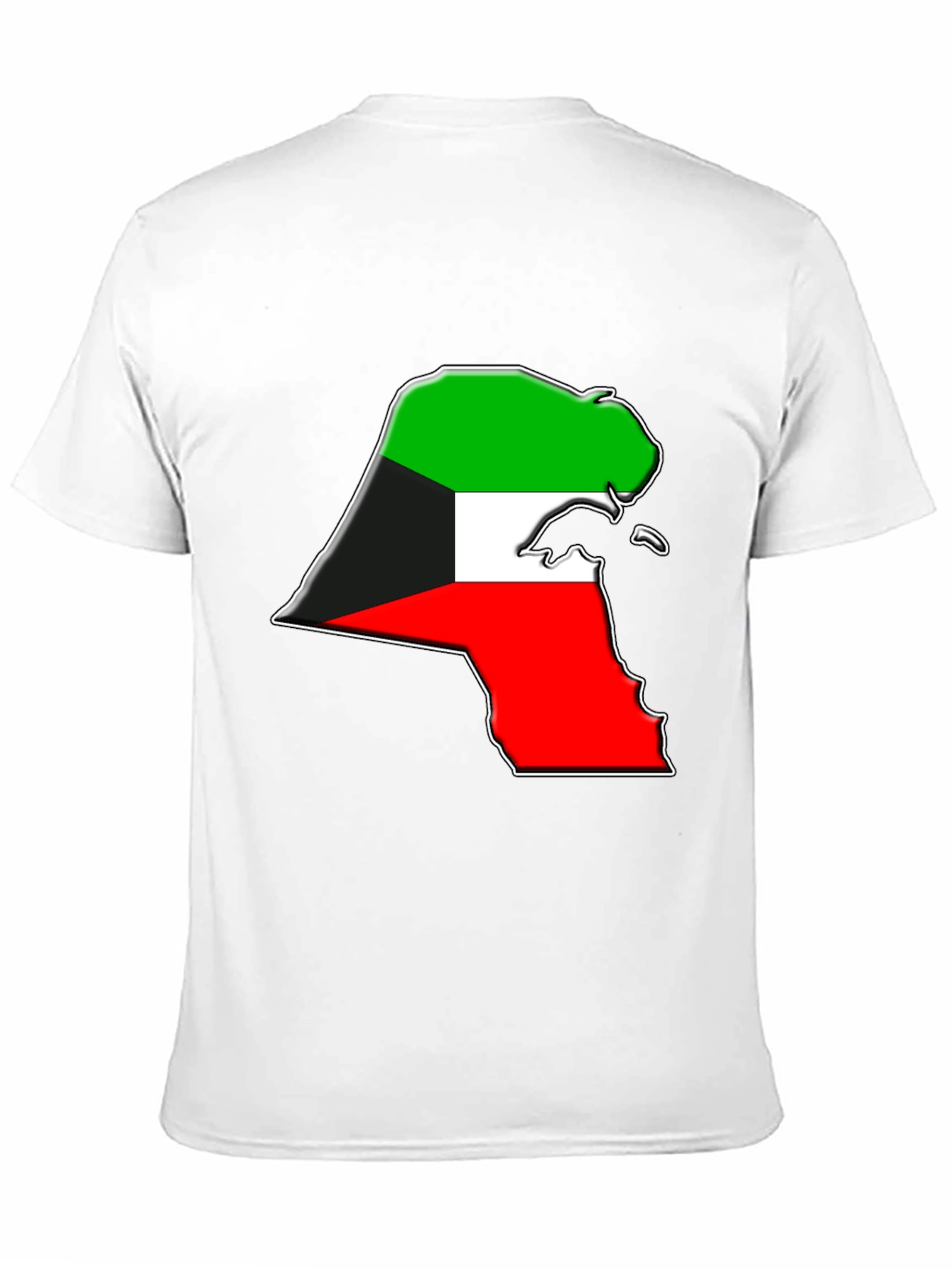 Kuwait Flag Map T-Shirt