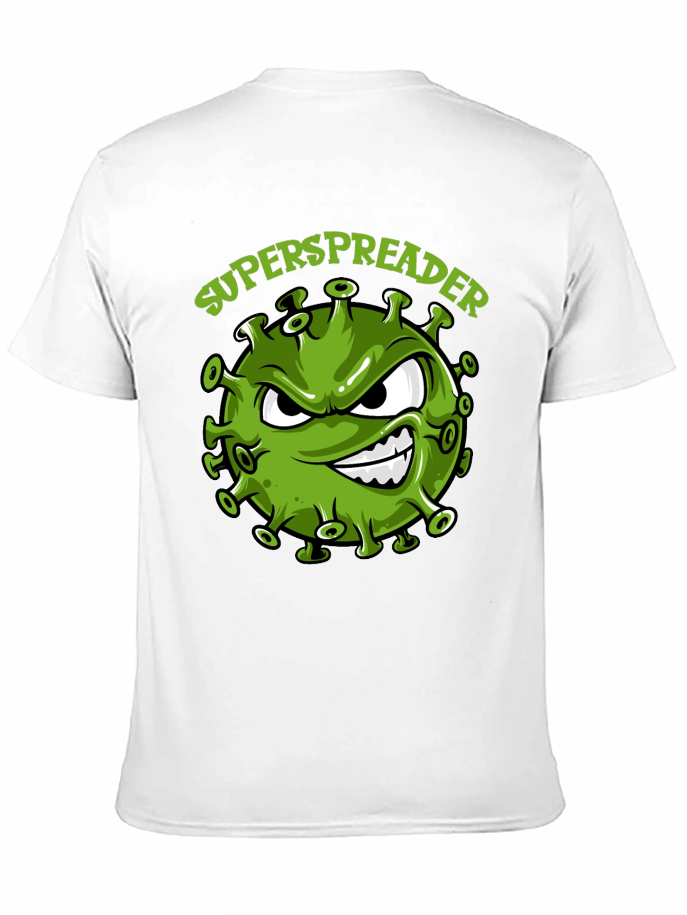 Superspreader Graphic Tee - Funny Virus Design T-Shirt