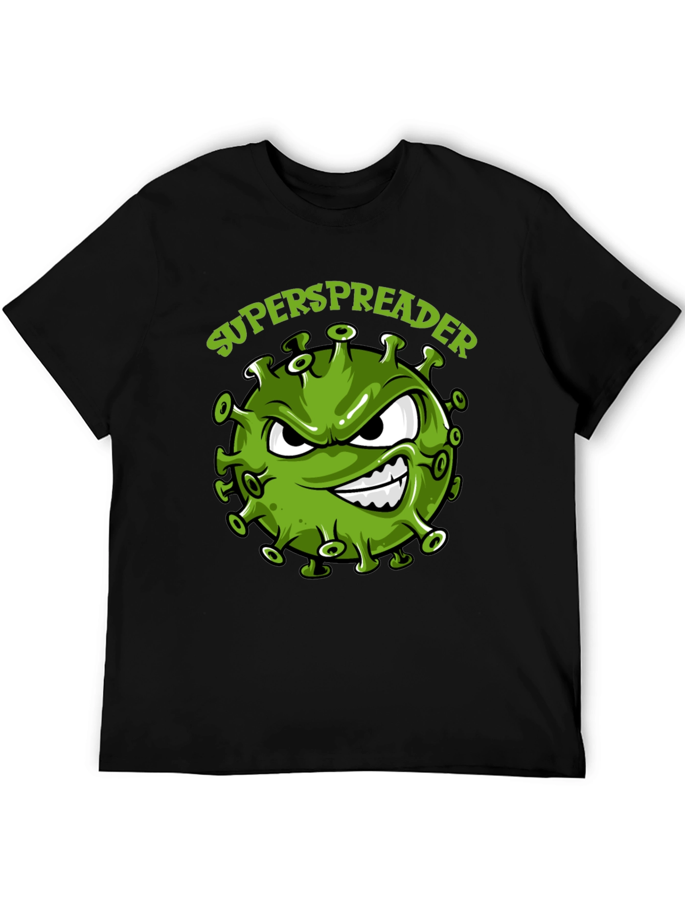 Superspreader Graphic Tee - Funny Virus Design T-Shirt