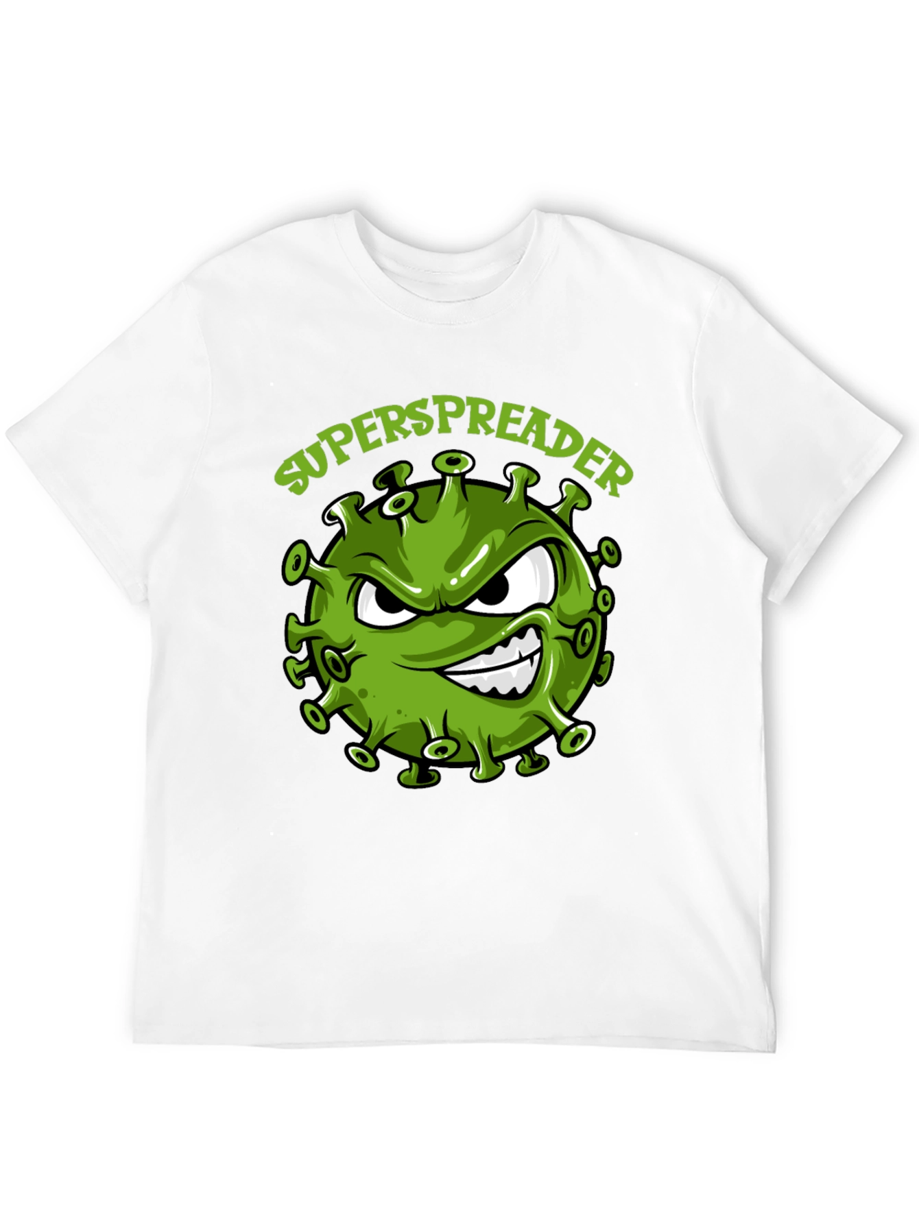 Superspreader Graphic Tee - Funny Virus Design T-Shirt