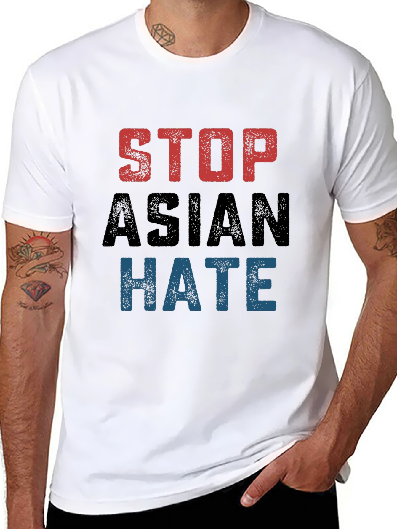 Stop Asian Hate T-Shirt Activism Awareness Tee