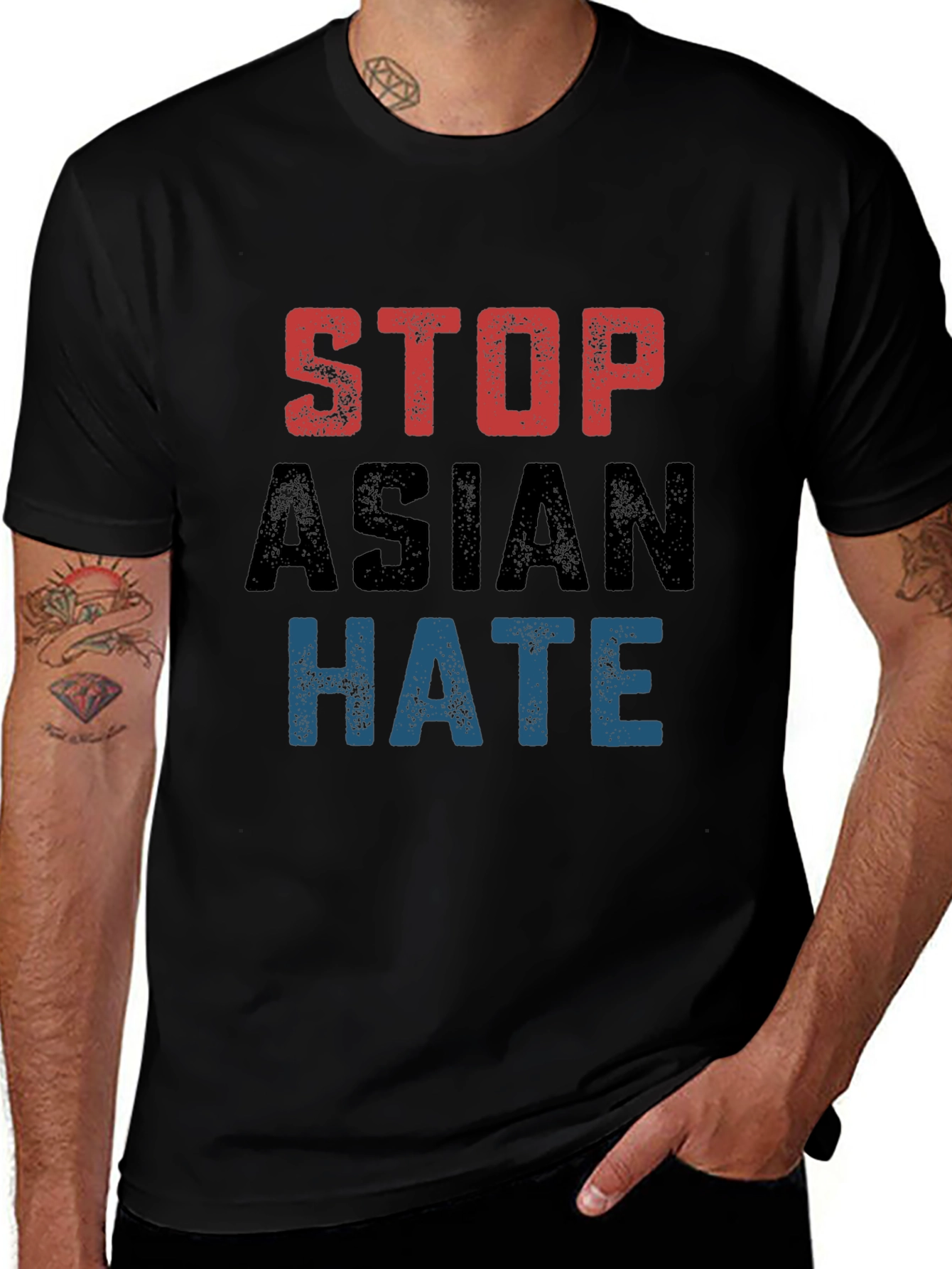Stop Asian Hate T-Shirt Activism Awareness Tee