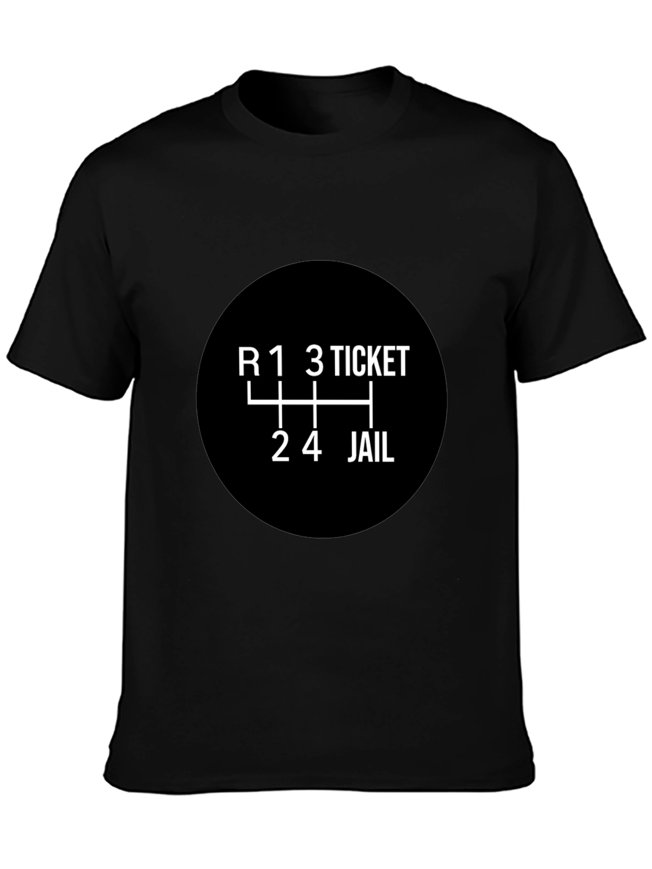 Funny Car Enthusiast T-Shirt - Shift to Jail!