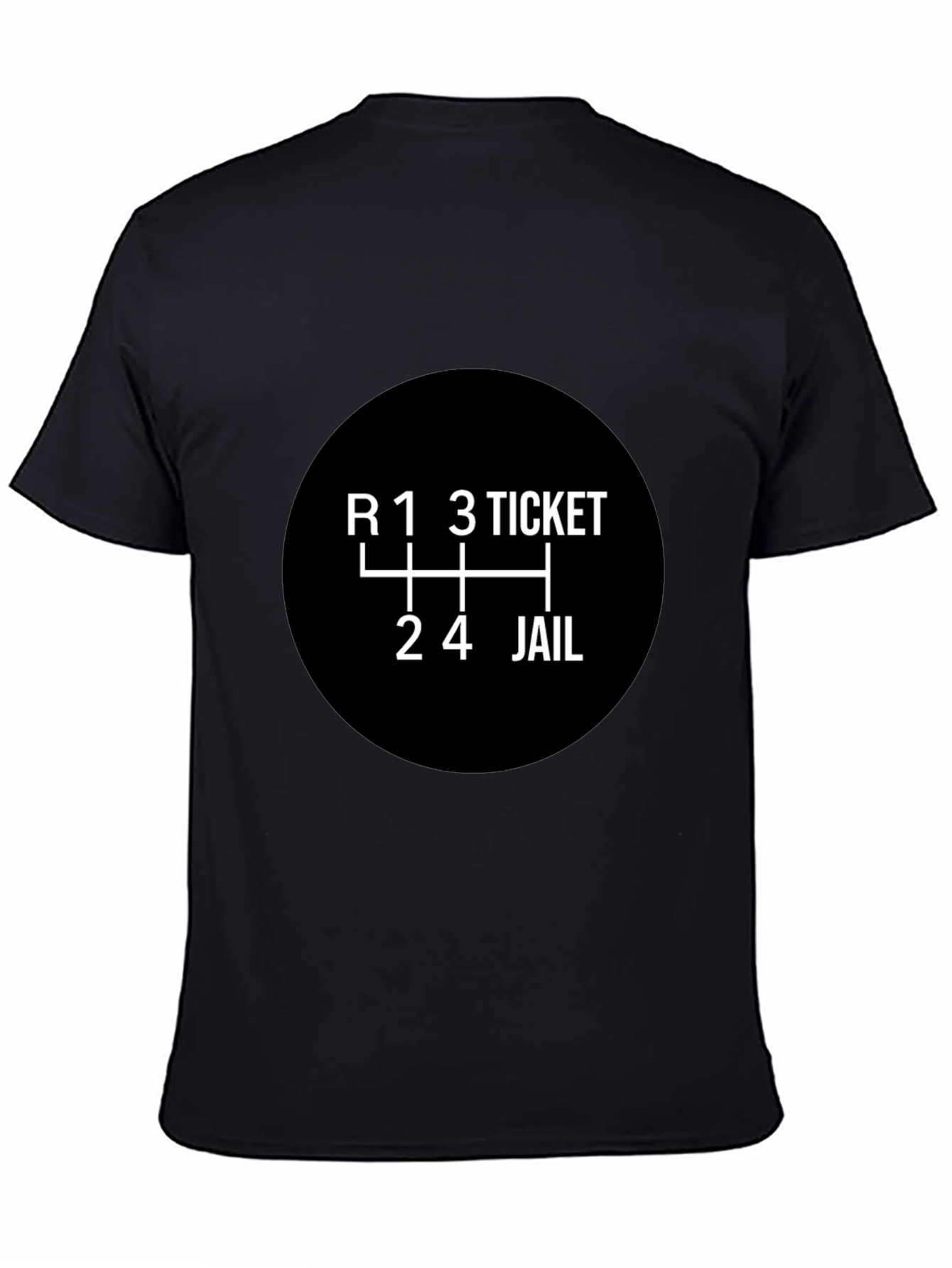 Funny Car Enthusiast T-Shirt - Shift to Jail!
