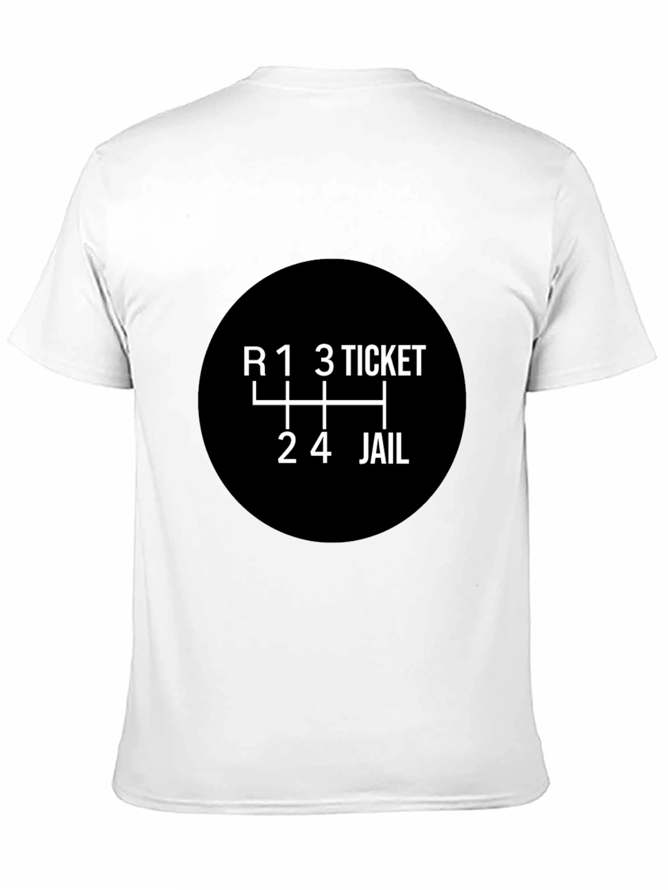 Funny Car Enthusiast T-Shirt - Shift to Jail!