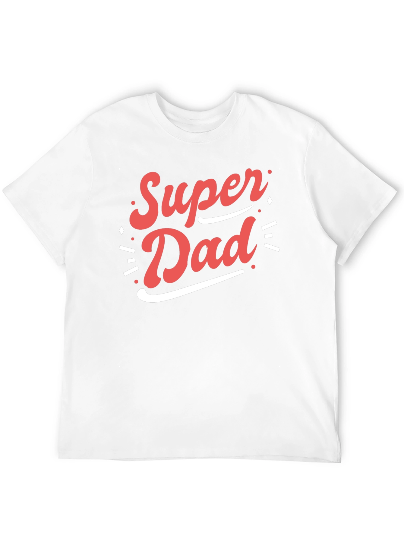 Super Dad T-Shirt - Black Cotton Tee