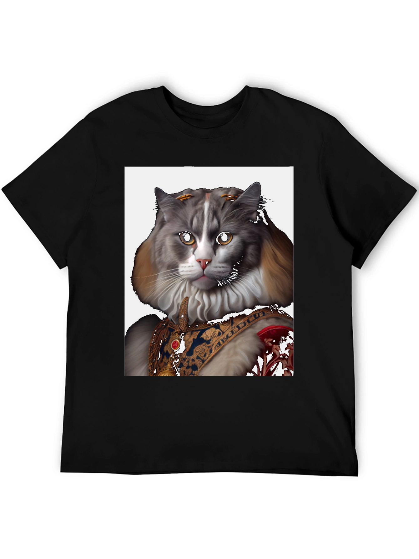 Regal Cat Graphic Tee