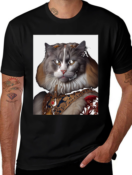 Regal Cat Graphic Tee