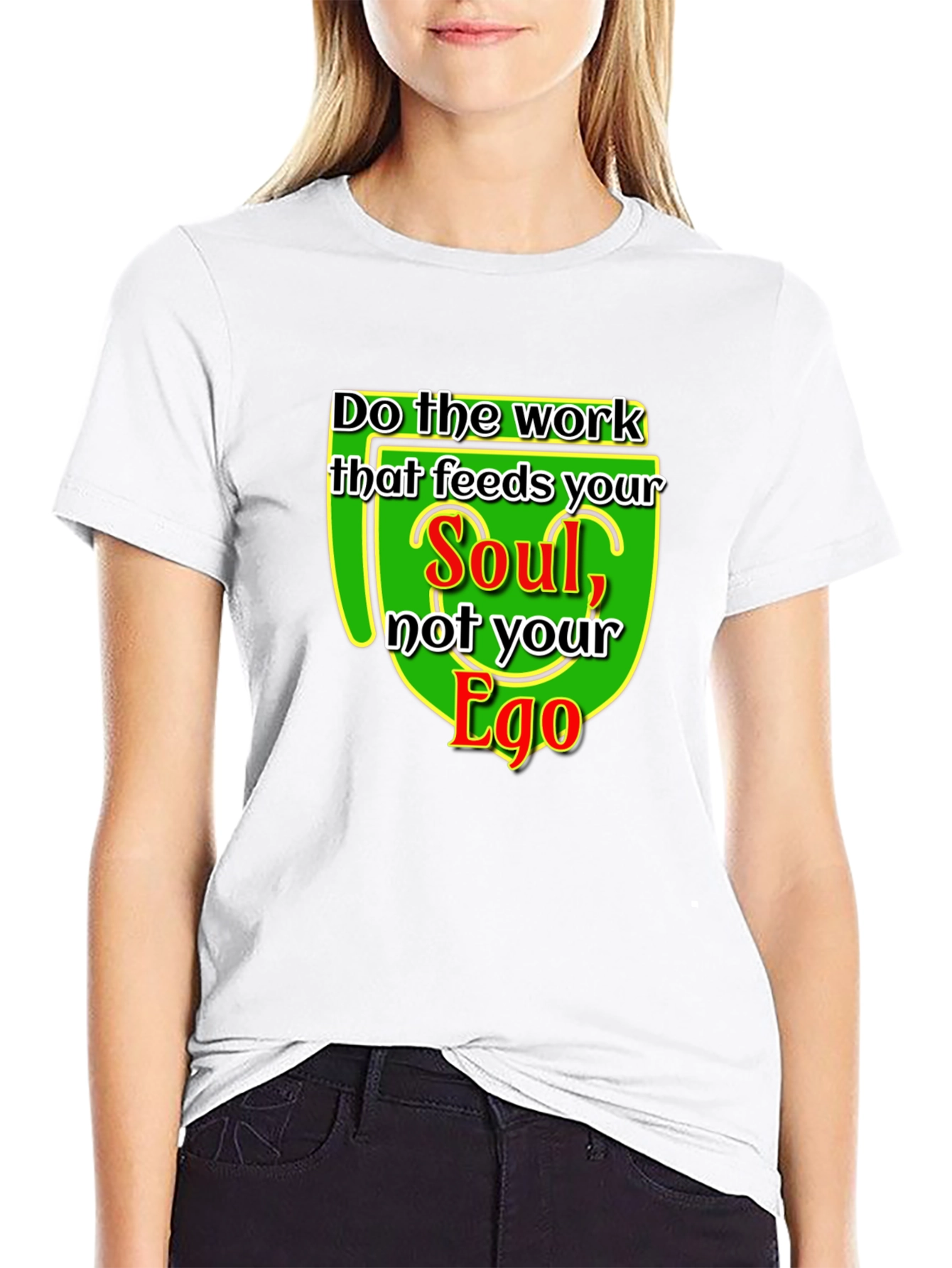 Soul Over Ego Graphic Tee - Motivational T-Shirt