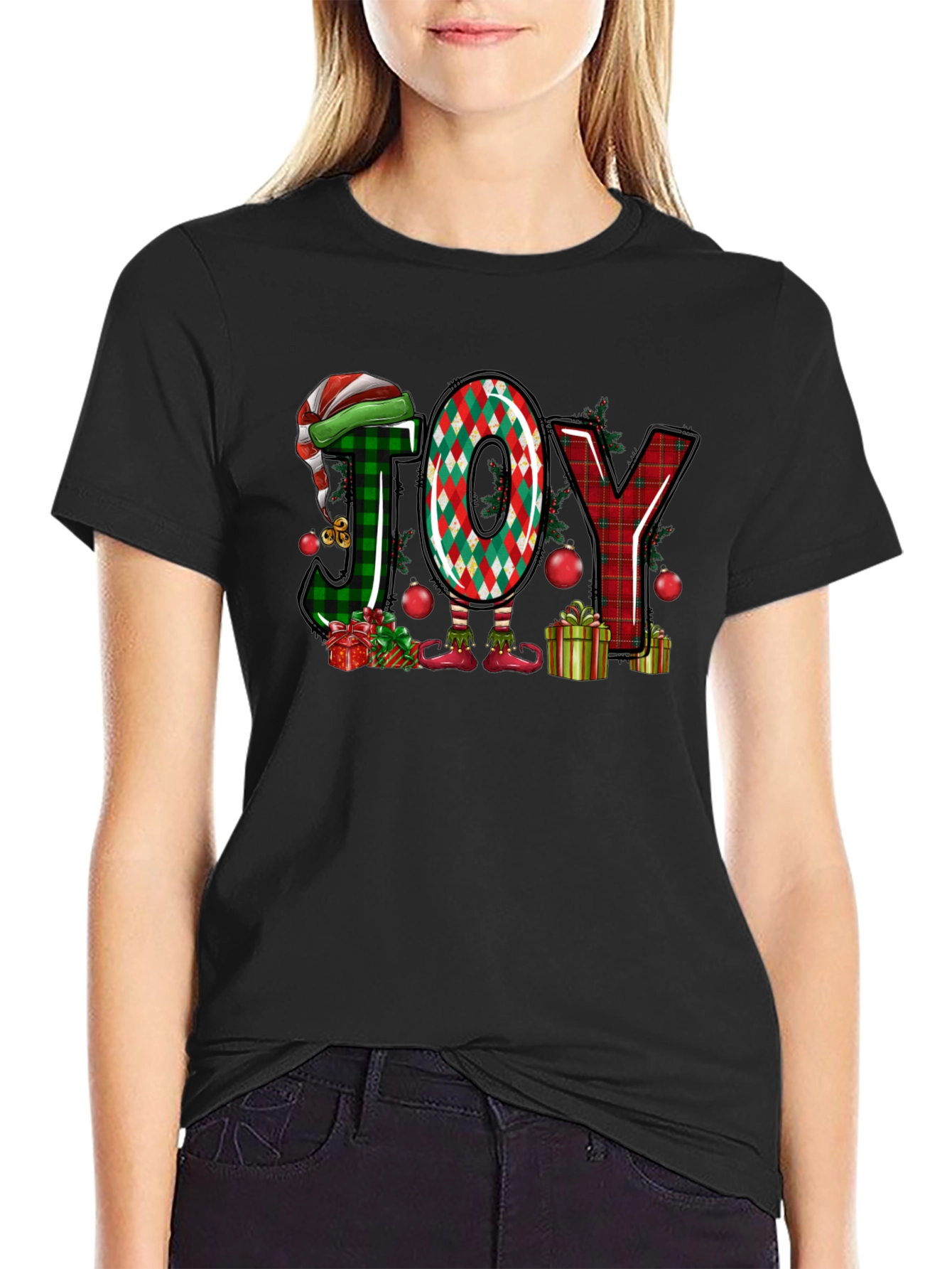 Festive Joy Christmas T-Shirt