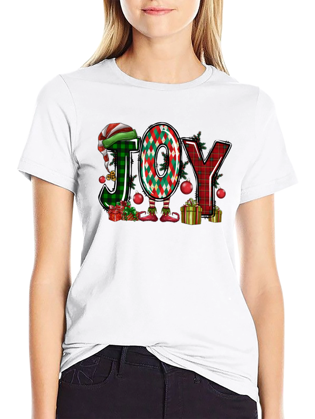 Festive Joy Christmas T-Shirt