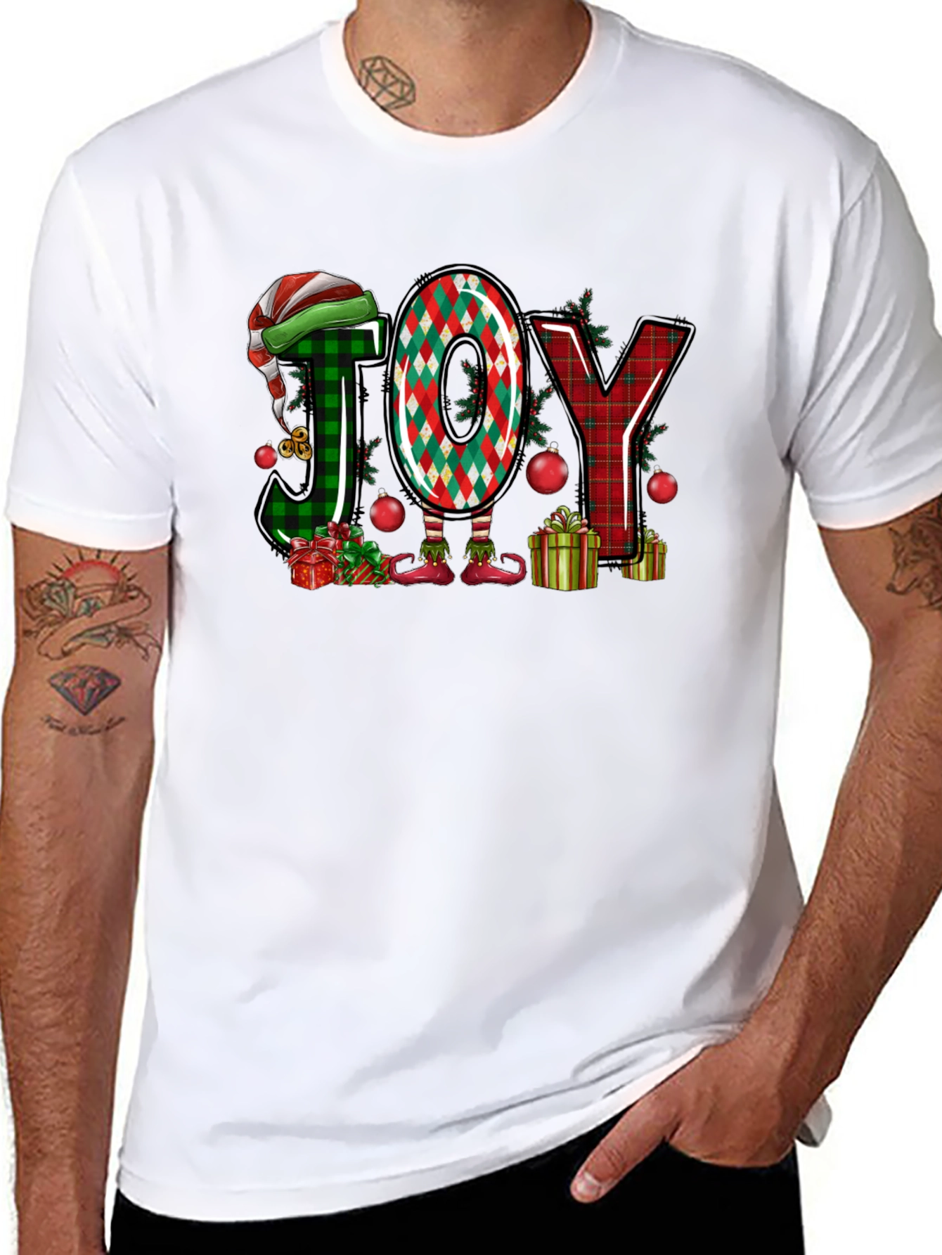 Festive Joy Christmas T-Shirt