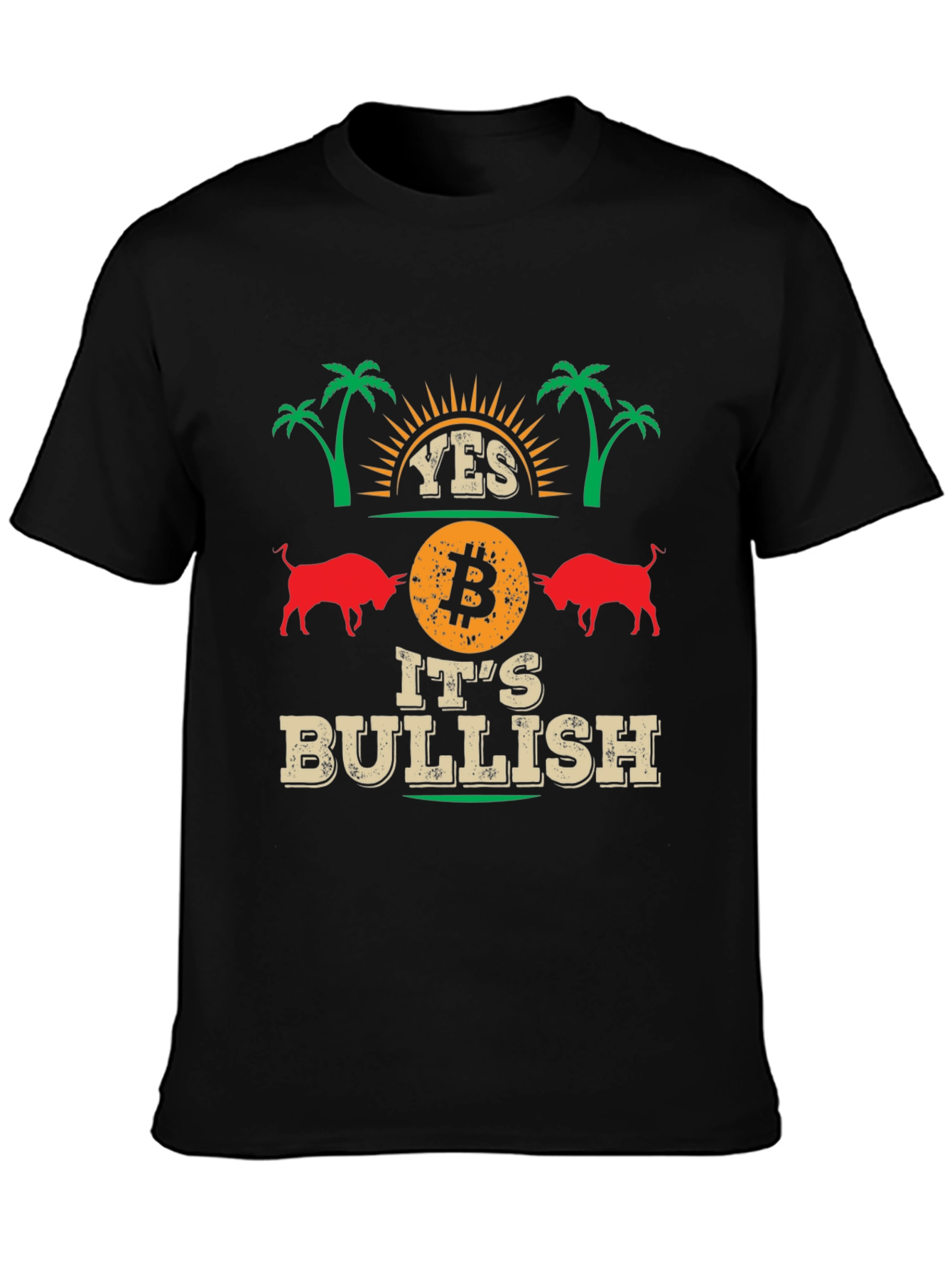 Bitcoin Bullish T-Shirt - Crypto Investor Tee