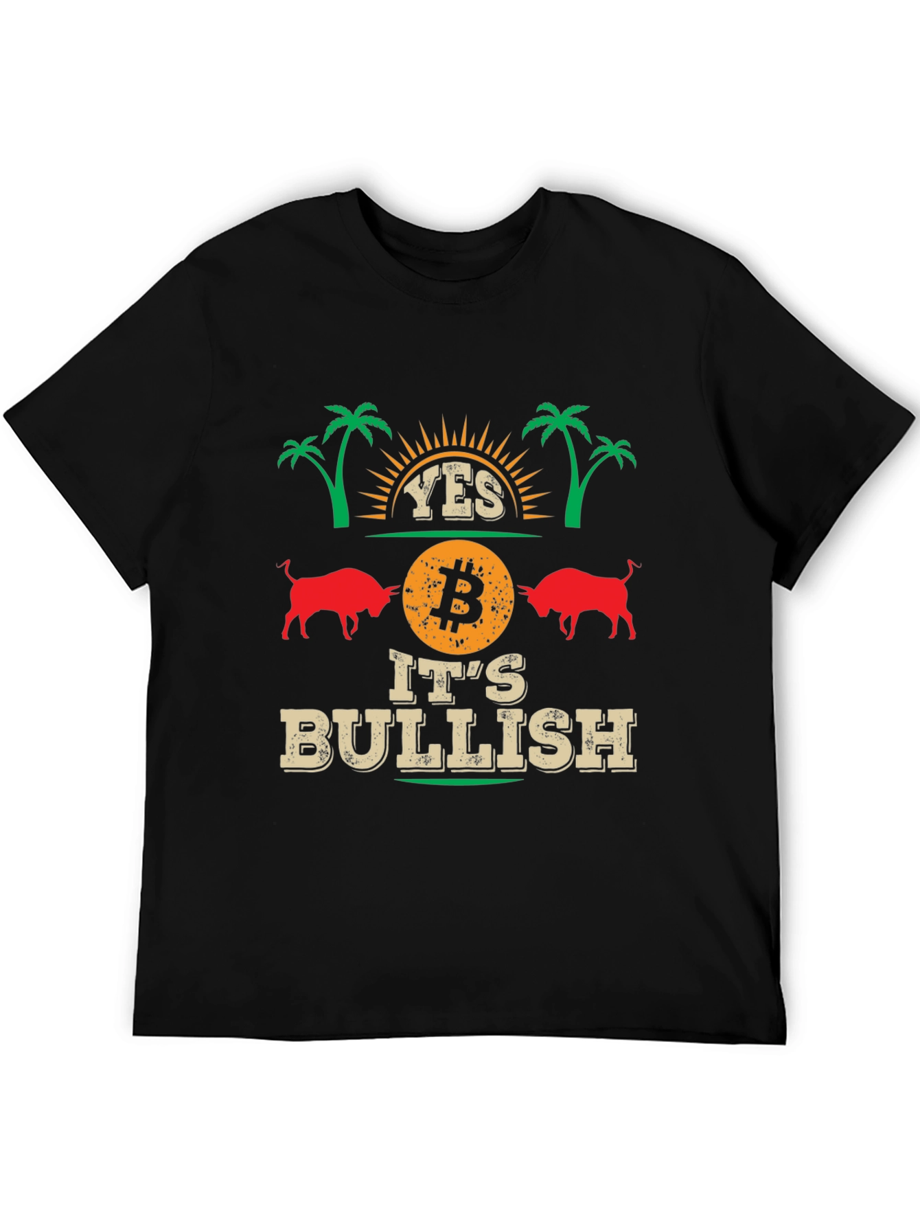 Bitcoin Bullish T-Shirt - Crypto Investor Tee