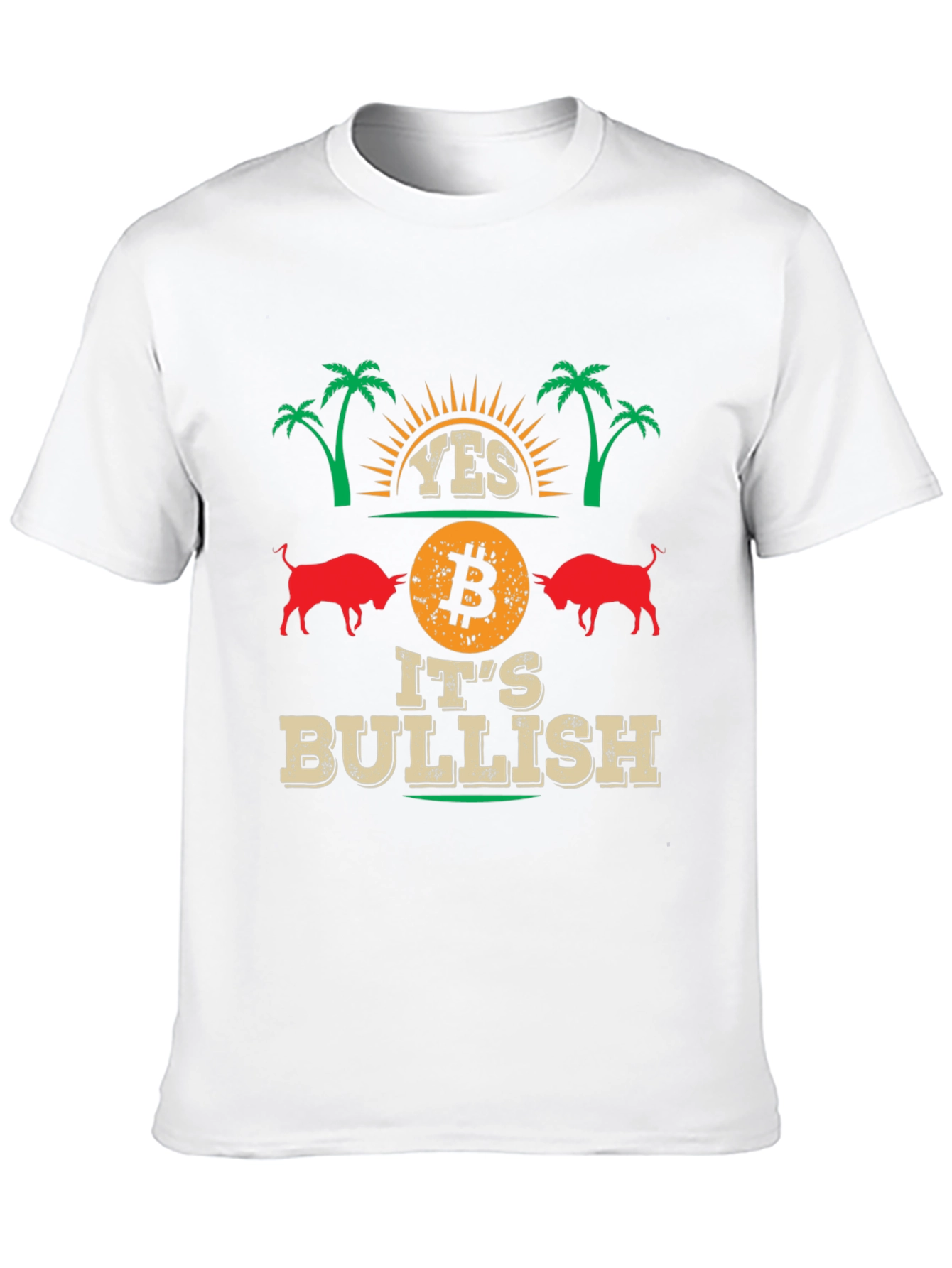 Bitcoin Bullish T-Shirt - Crypto Investor Tee