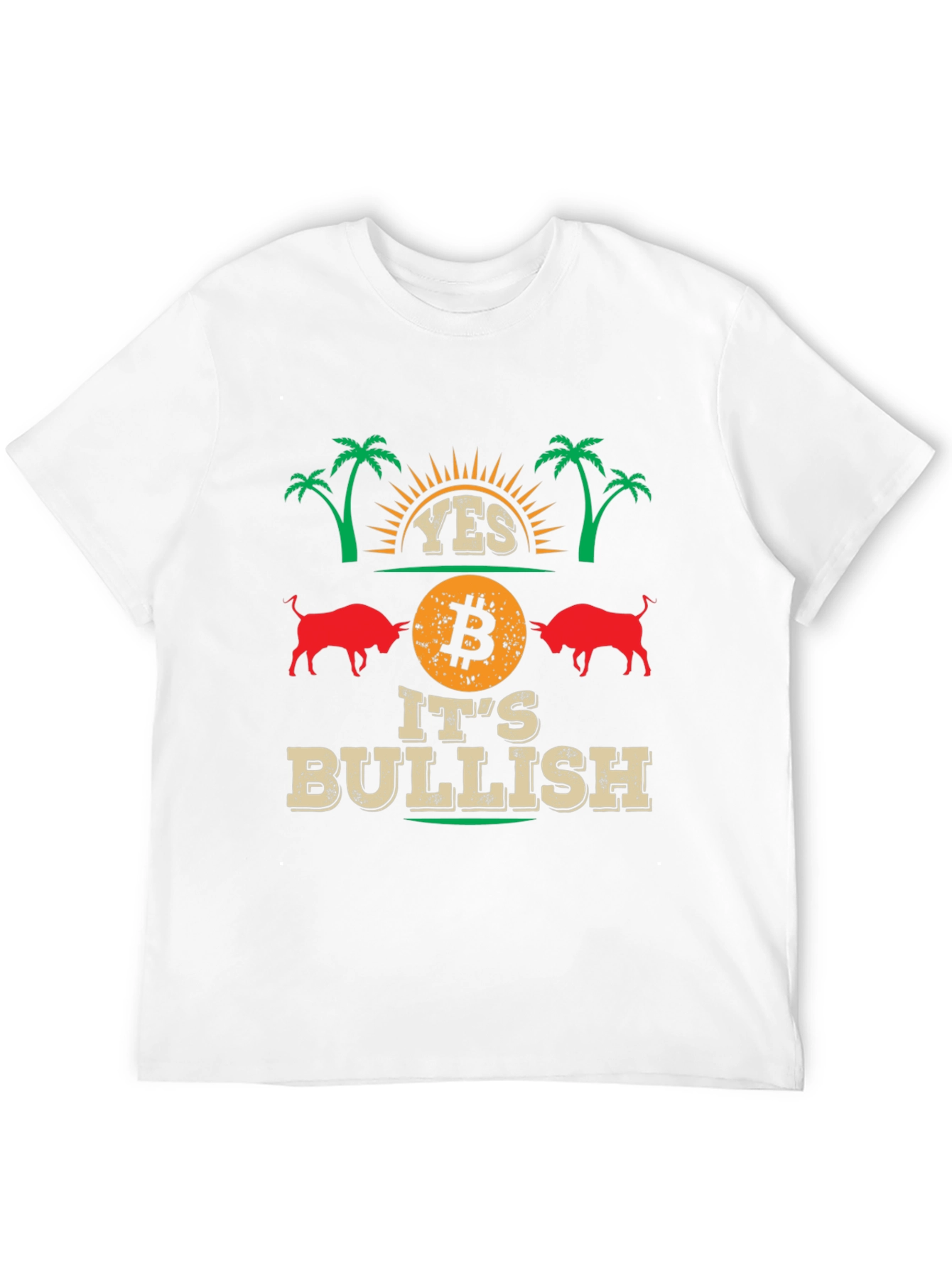 Bitcoin Bullish T-Shirt - Crypto Investor Tee