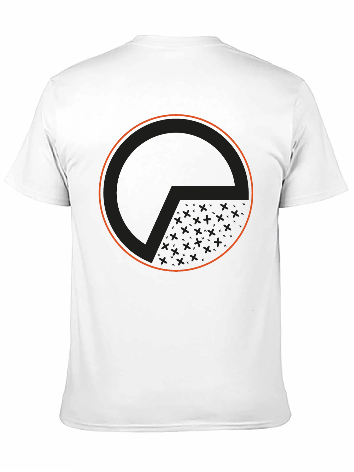 Geometric Circle Graphic Tee - Modern Design T-Shirt