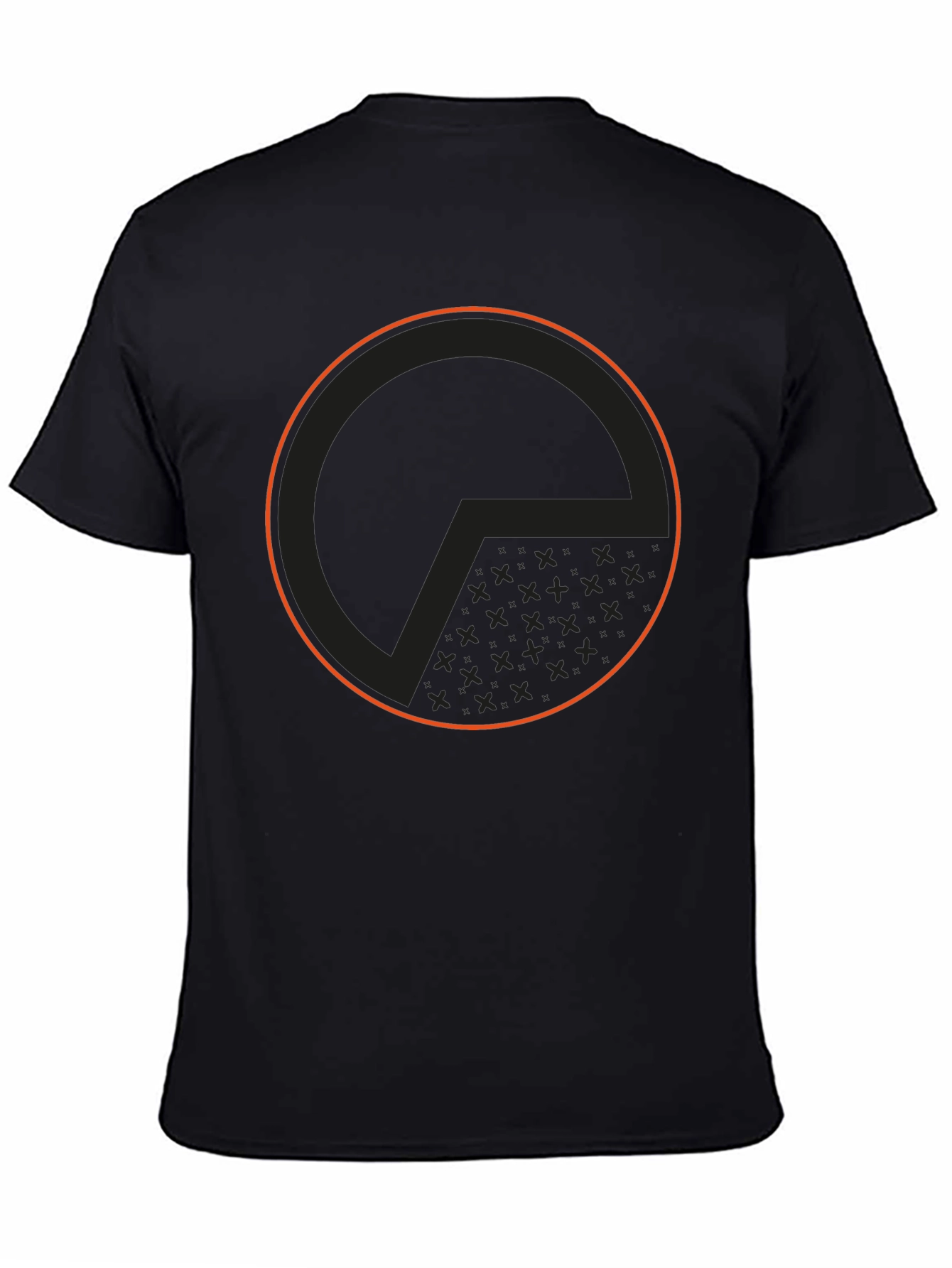 Geometric Circle Graphic Tee - Modern Design T-Shirt
