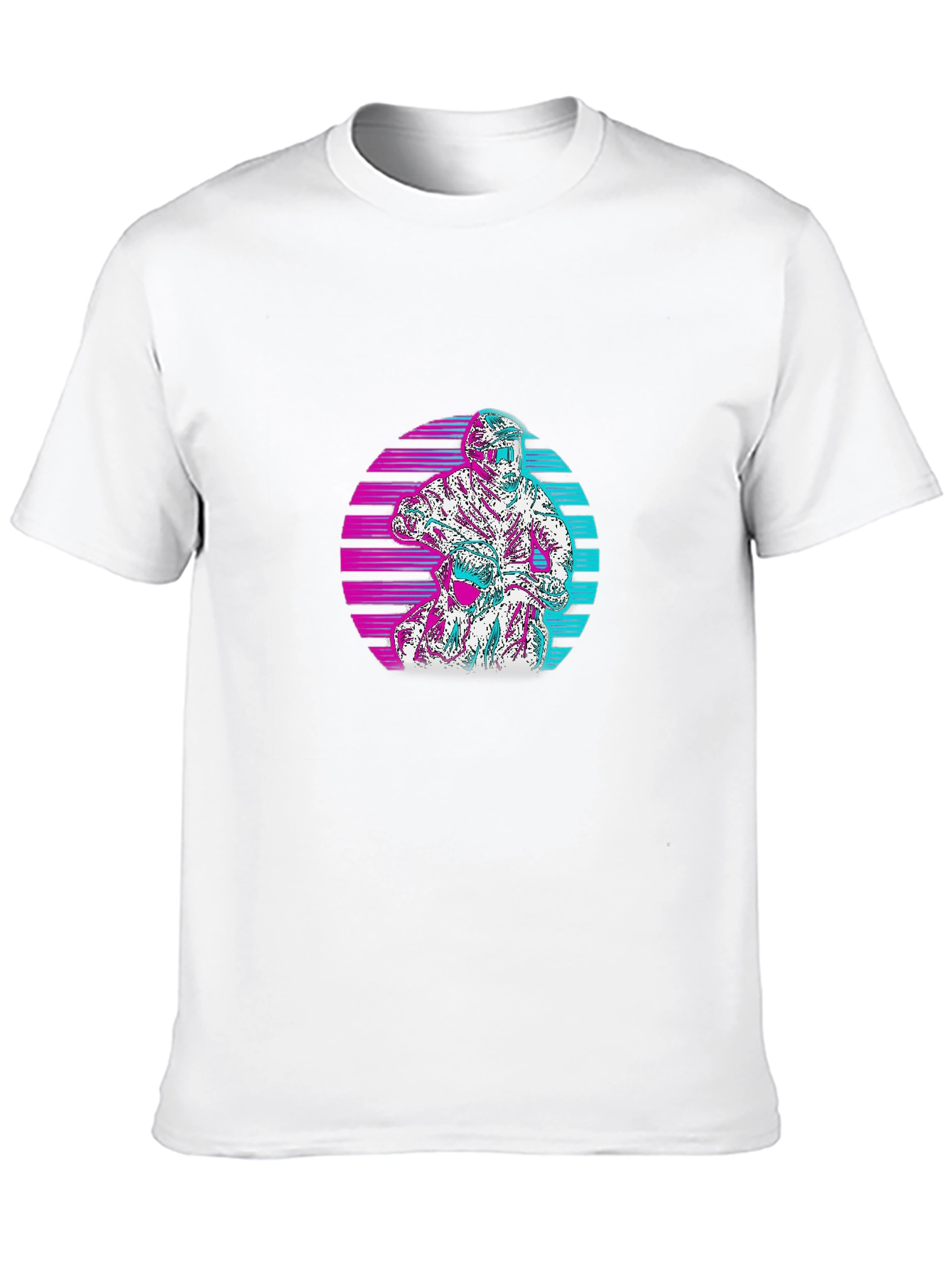 Retro Motocross T-Shirt - Black Cotton Tee