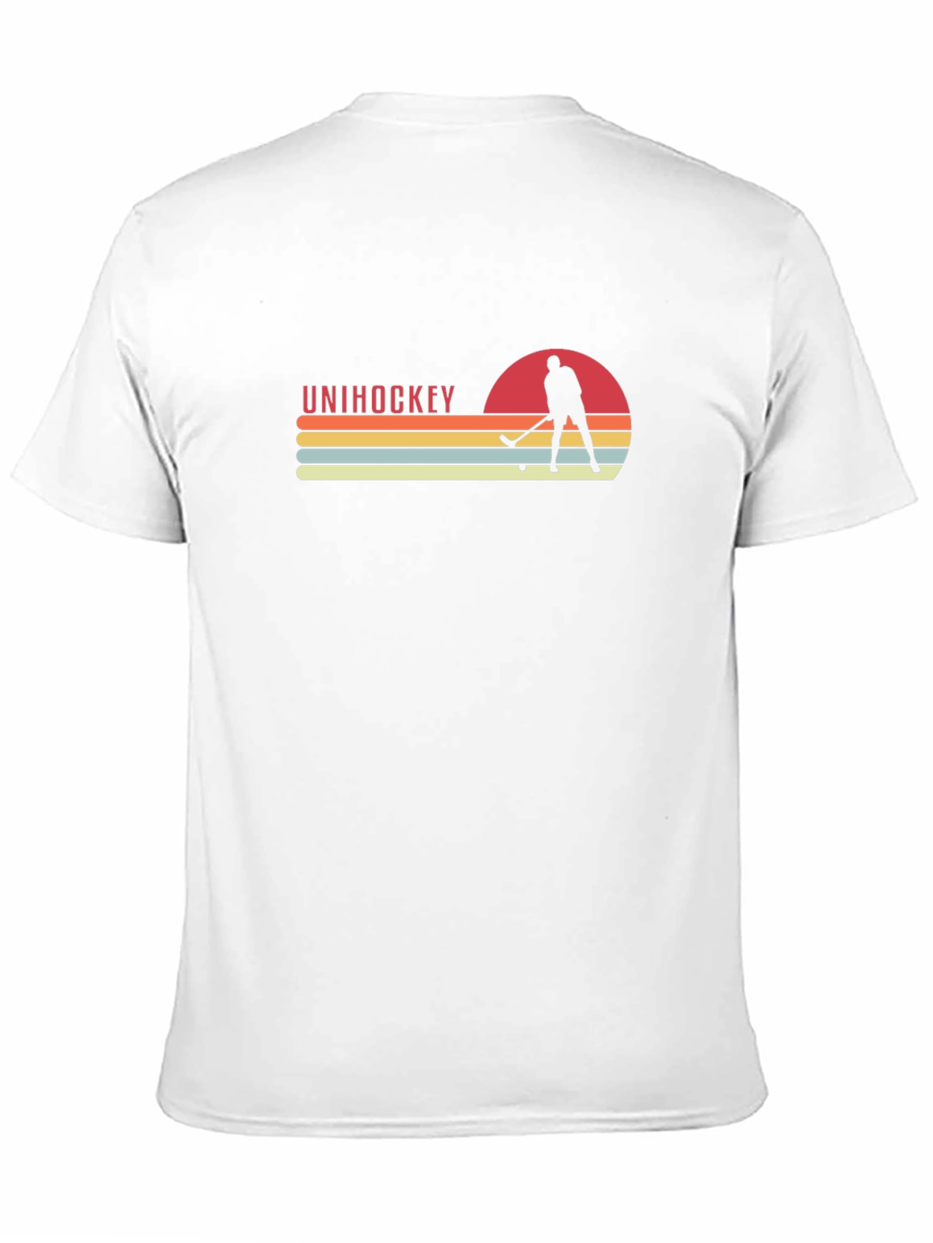 Unihockey Sunset Graphic Tee - Retro Hockey T-Shirt