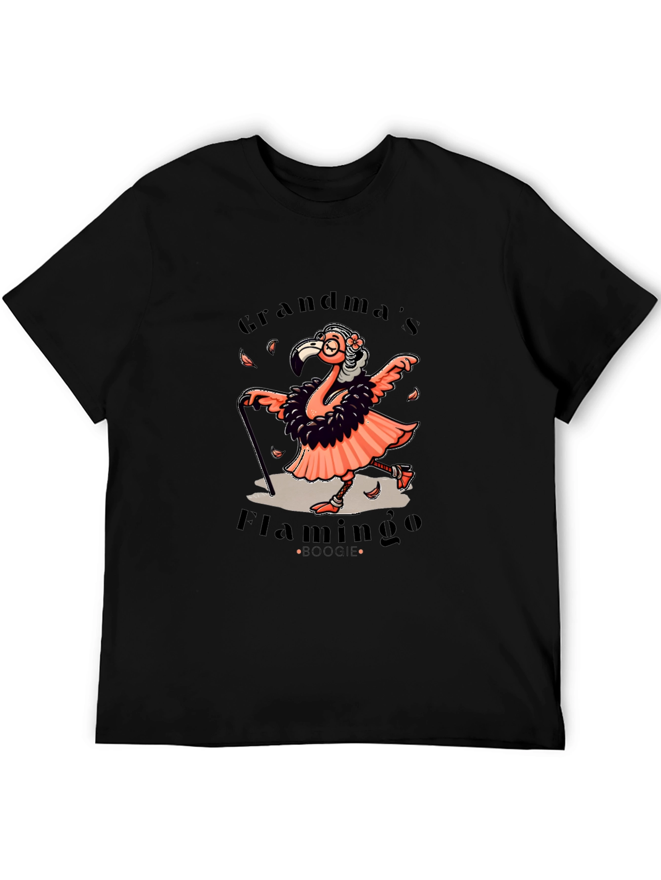 Grandmas Flamingo Boogie T-Shirt