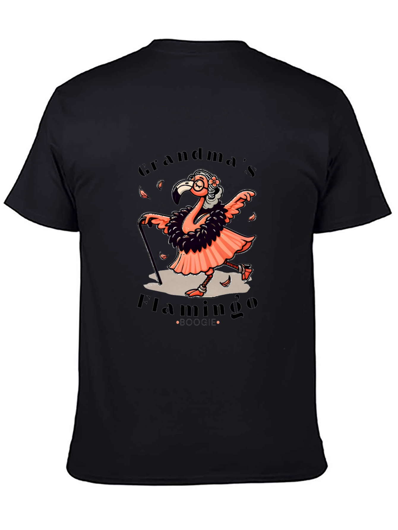 Grandmas Flamingo Boogie T-Shirt
