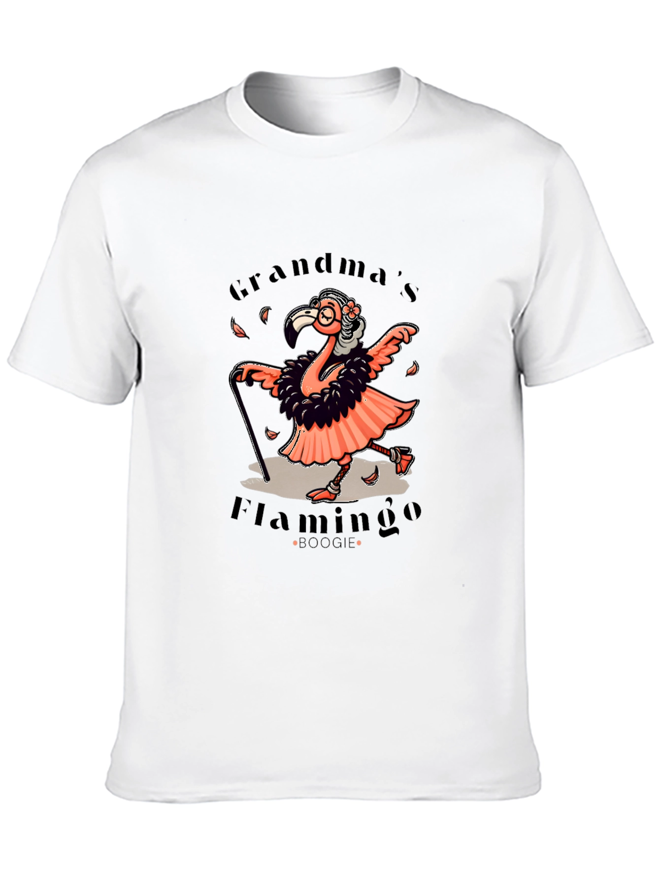 Grandmas Flamingo Boogie T-Shirt