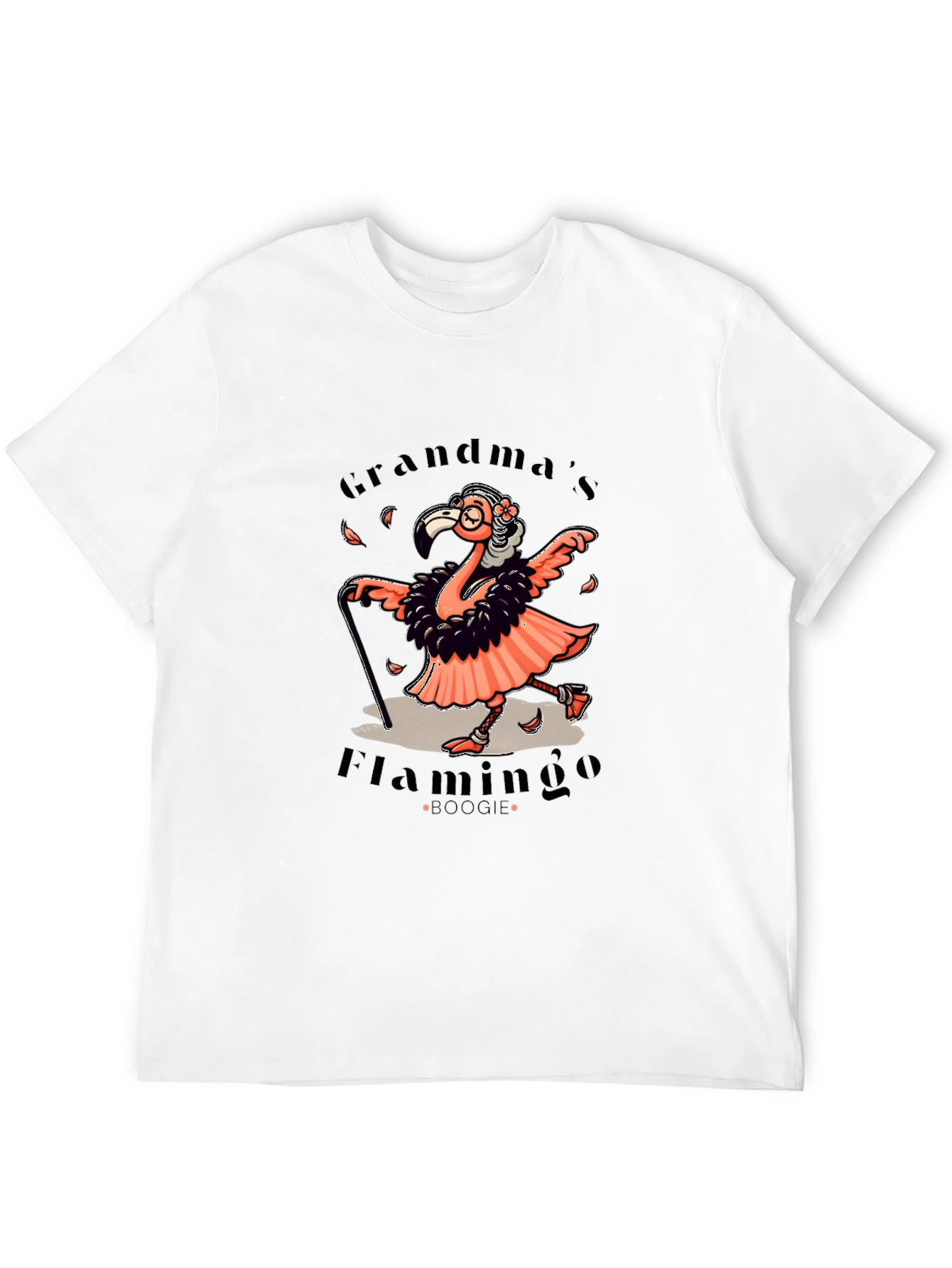 Grandmas Flamingo Boogie T-Shirt