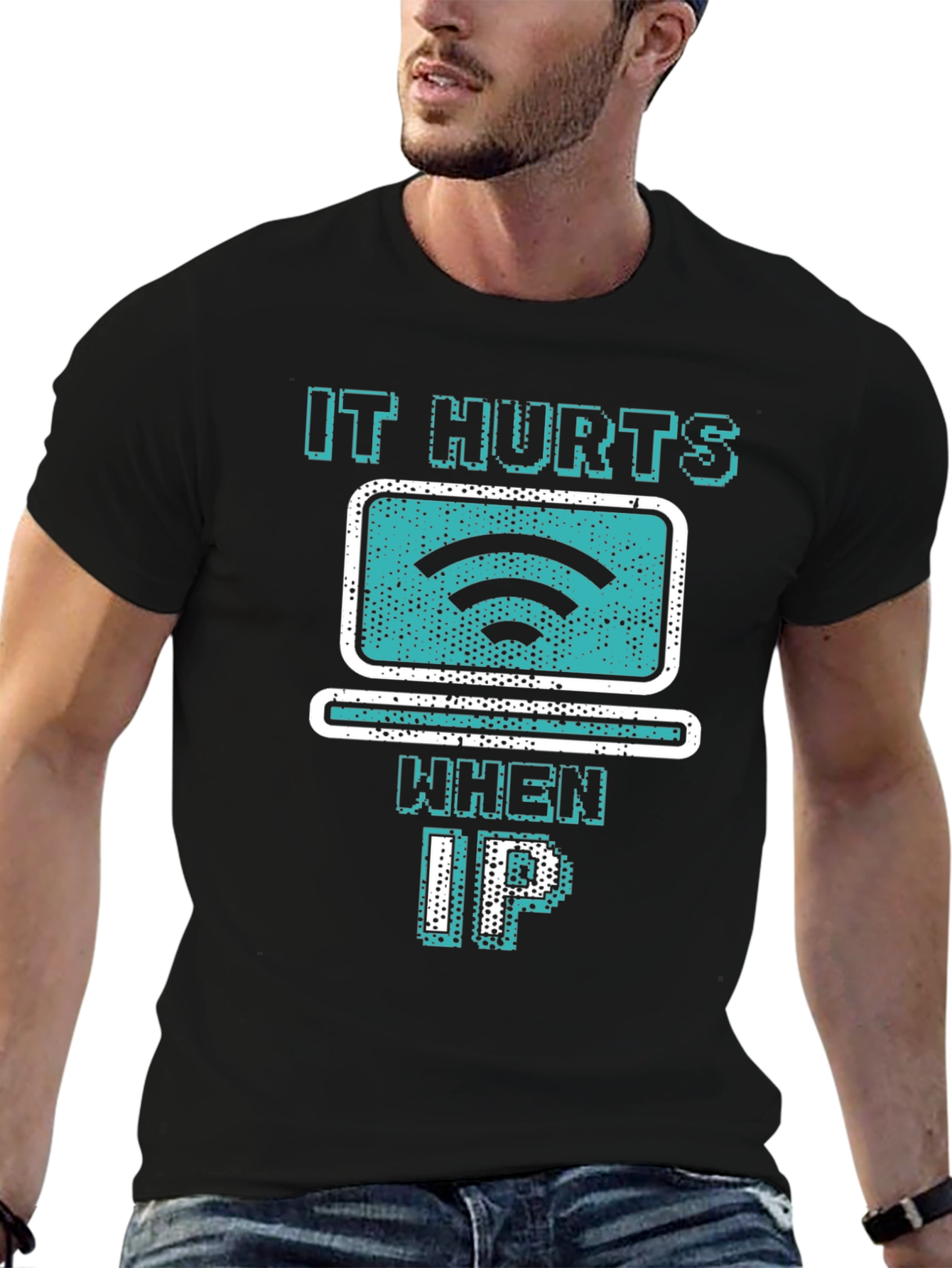 It Hurts When IP Funny Tech T-Shirt