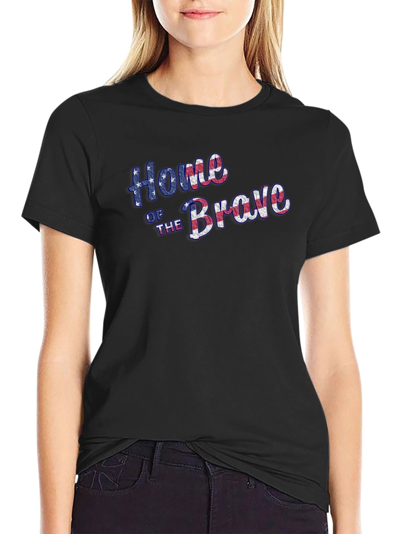 Home of the Brave Patriotic T-Shirt